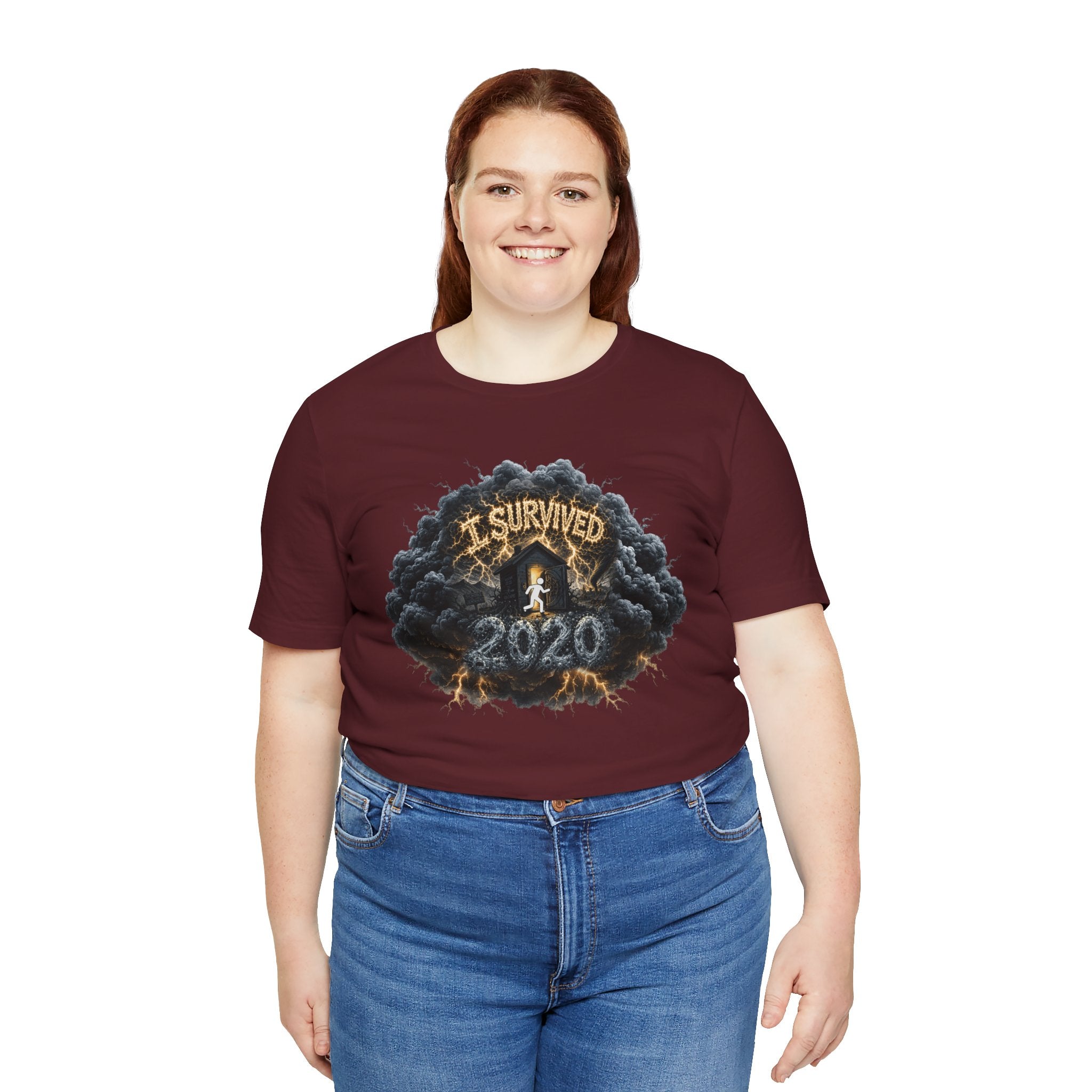 I Survived 2020 — Director's Cut Original Design Teaser Tee | Season 1 Premiere Drop Unisex Jersey Short Sleeve Tee