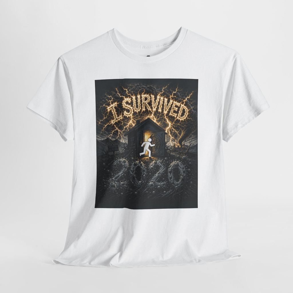 I Survived 2020 — Original Design Teaser Tee | Season 1 Premiere Drop Unisex Heavy Cotton Tee