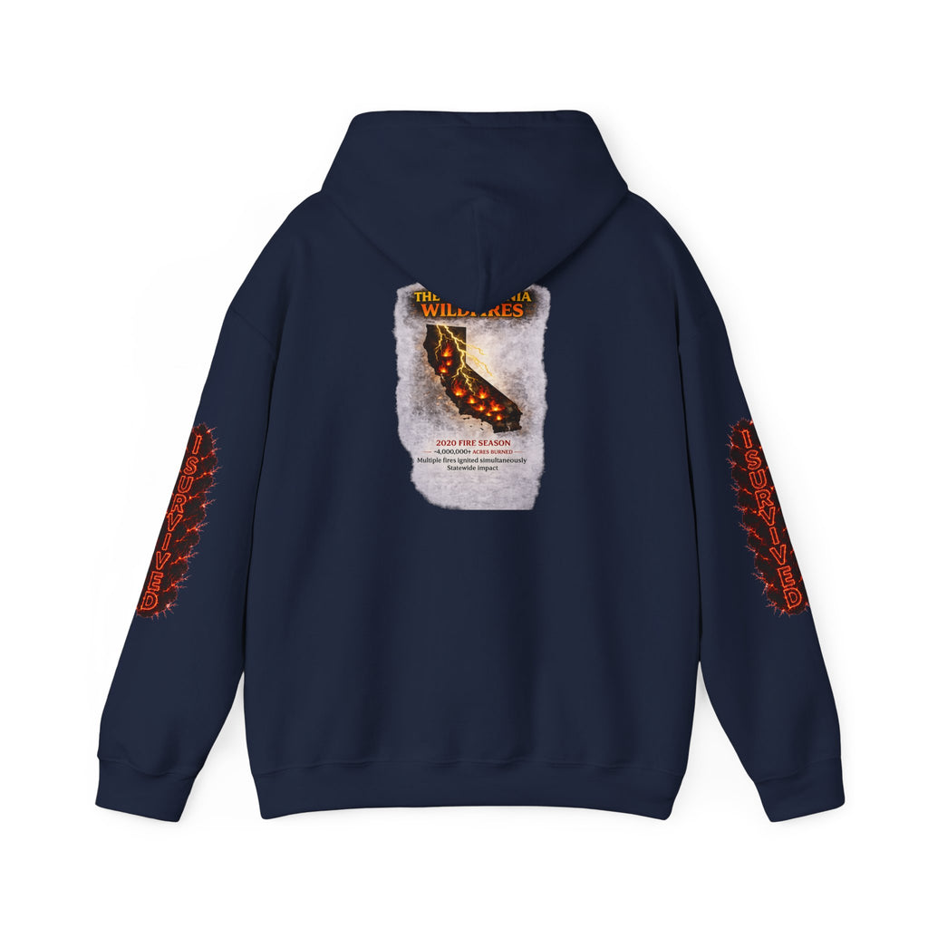 I Survived 2020 — Director's Cut S2:E3 "The California Wildfires" | Wildfire Edition Memorial Hoodie Sweatshirt