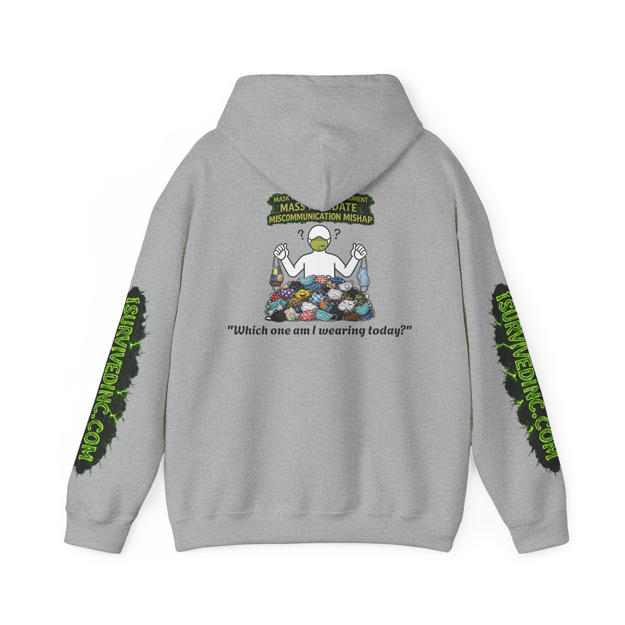 I Survived 2020 — S1:E4 "Mask Madness Mayhem Moment" | Pandemic Edition Hoodie Sweatshirt