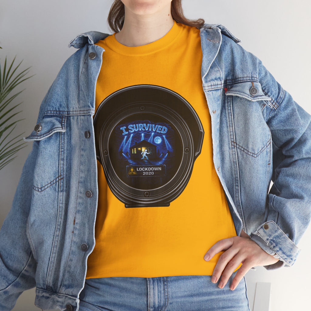I Survived 2020 — Director's Cut S3:E3 "Remote Schooling" | Lockdown Edition Documentary Unisex Heavy Cotton Tee (SPECIAL EDITION)