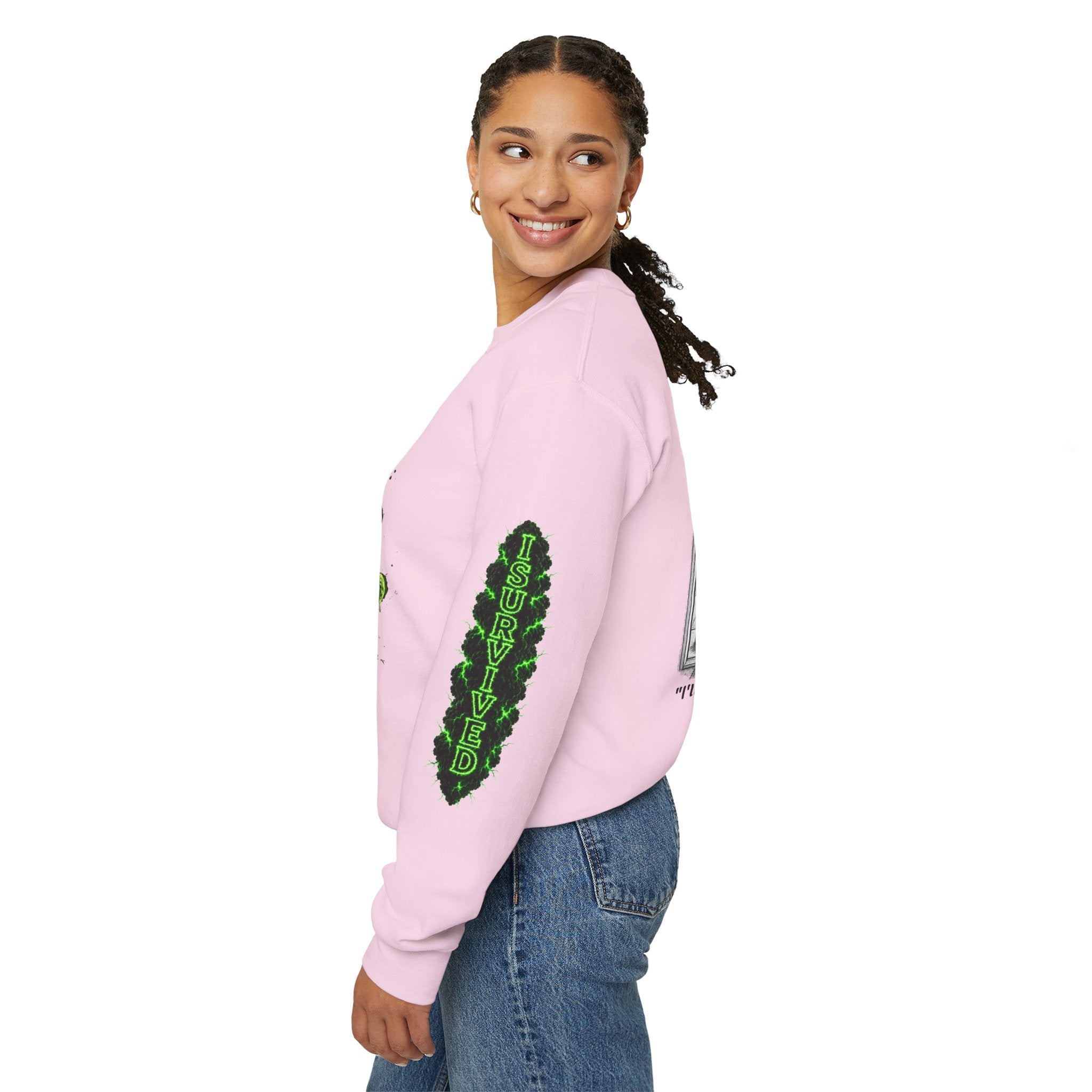 I Survived 2020 — Director's Cut S1:E5 "Delivery Doomsday" | Pandemic Edition Unisex Heavy Blend™ Crewneck Sweatshirt