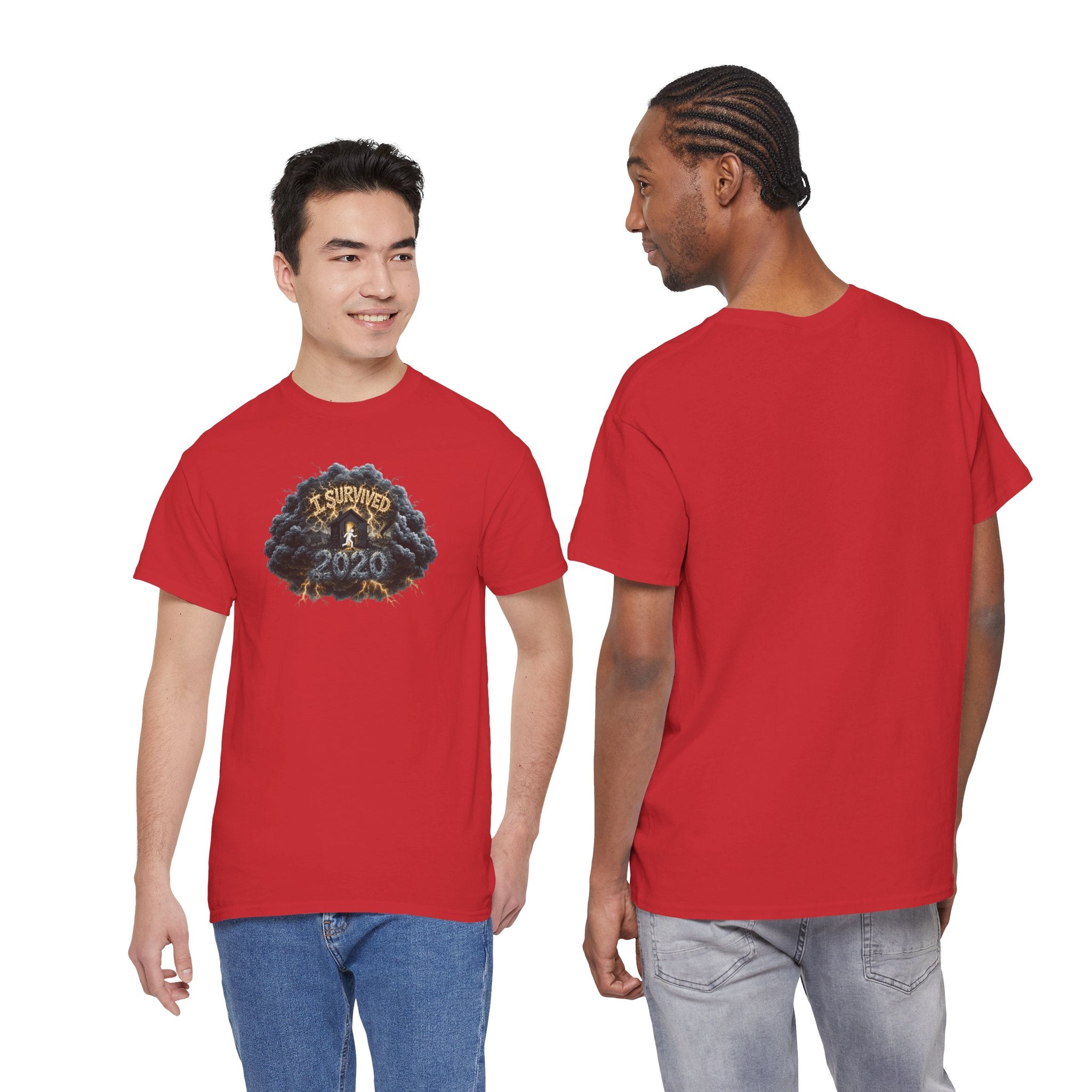I Survived 2020 —  Original PILOT Design: Director's Cut Unisex Heavy Cotton Tee