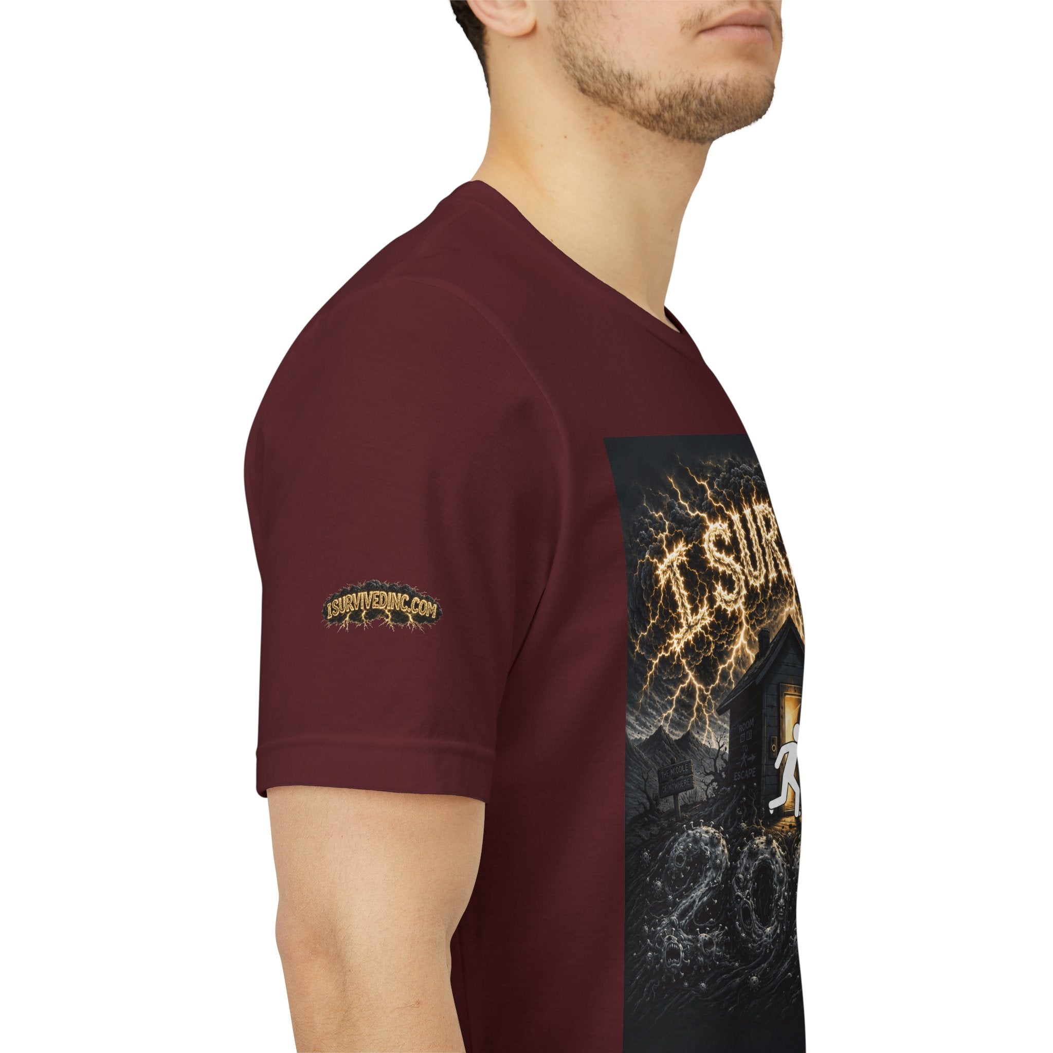 I Survived 2020 — Original Design Teaser Tee | Season 1 Premiere Drop Unisex Jersey Short Sleeve Tee