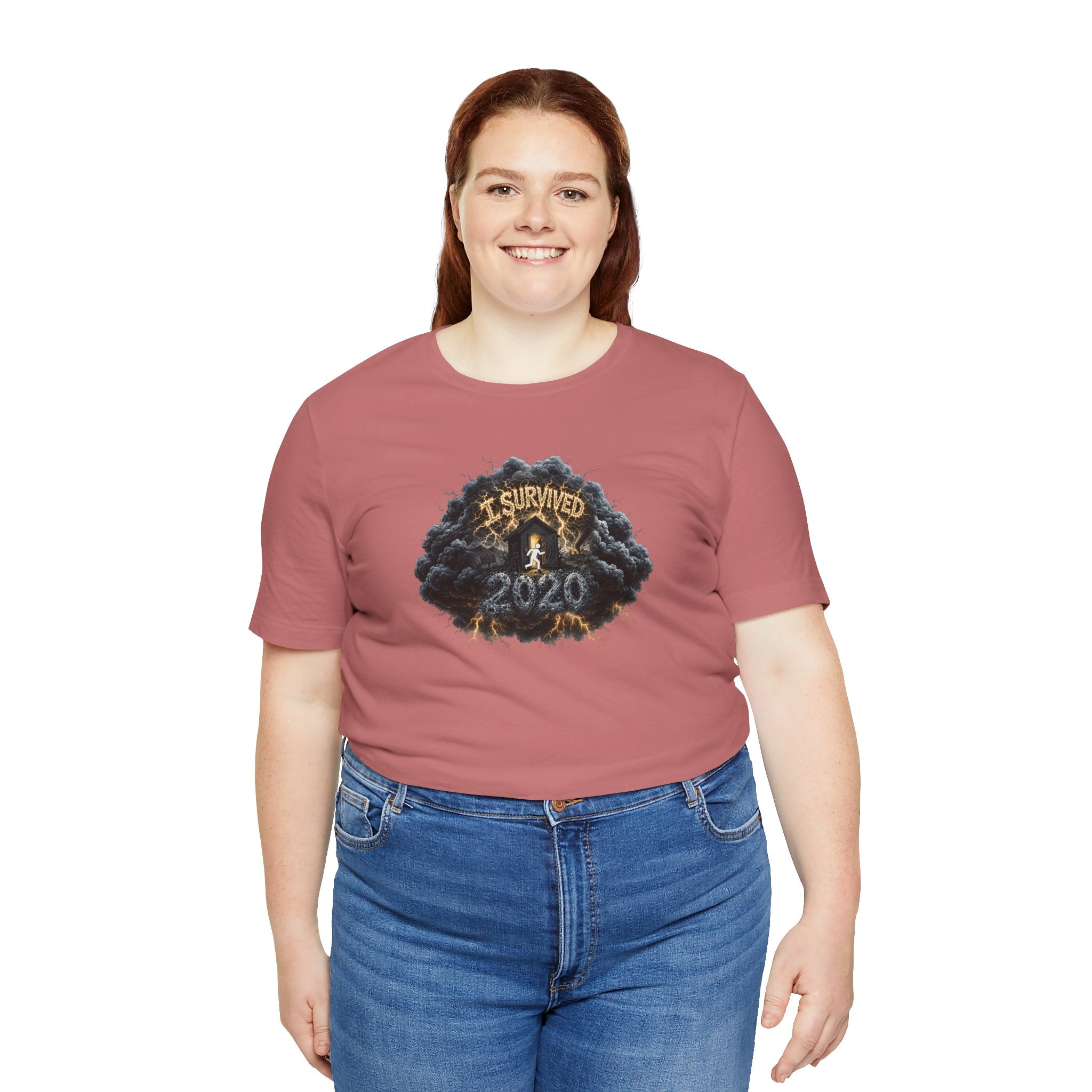 I Survived 2020 — Original PILOT Design: Director's Cut Unisex Jersey Short Sleeve Tee