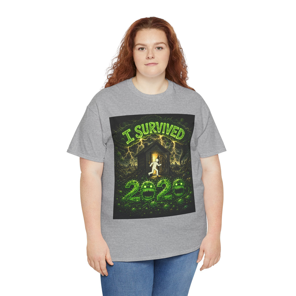 I Survived 2020 — S1:E5 "Delivery Doomsday" | Pandemic Edition Unisex Heavy Cotton Tee