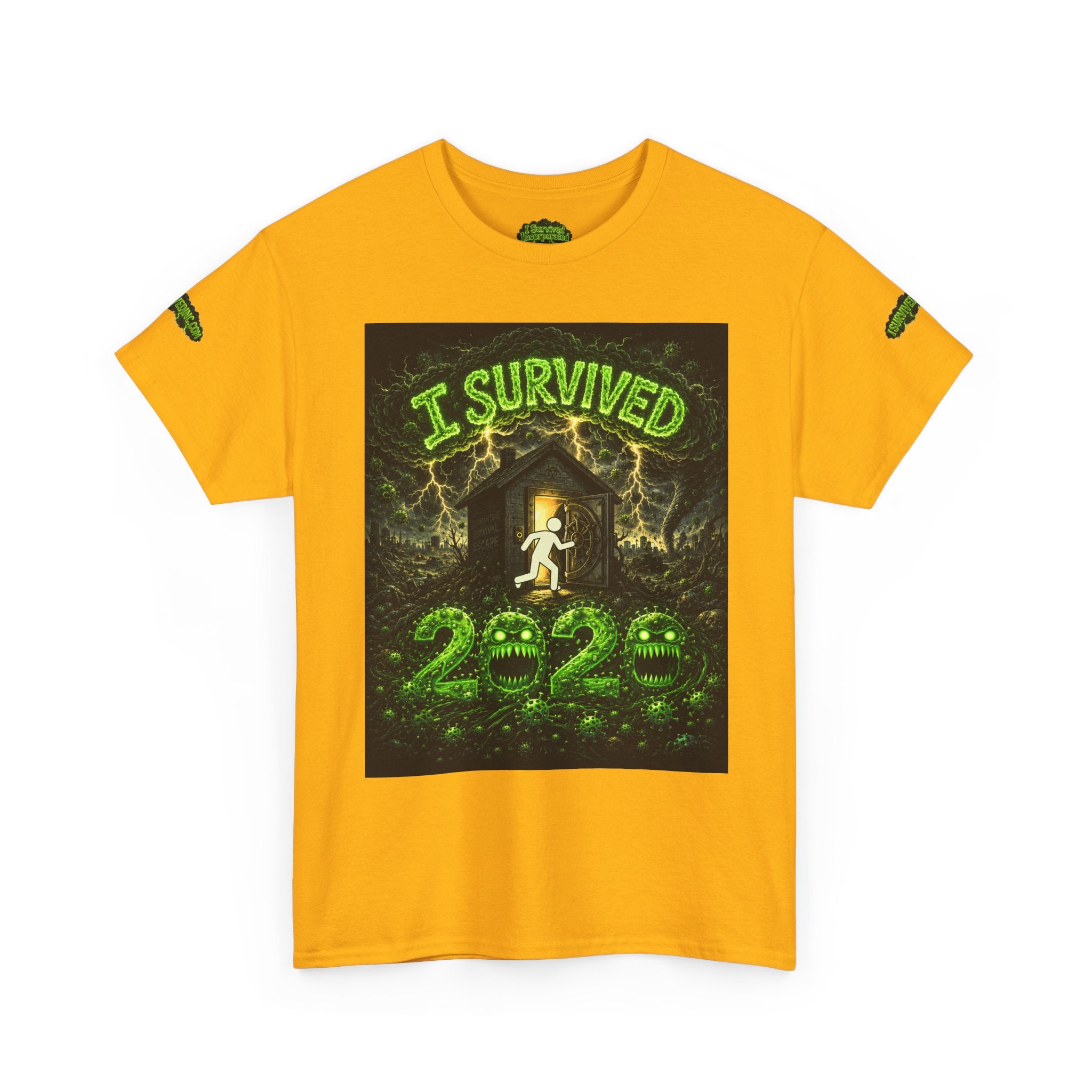 I Survived 2020 — S1:E4 "Mask Madness Mayhem Moment" | Pandemic Edition Unisex Heavy Cotton Tee (SPECIAL EDITION)