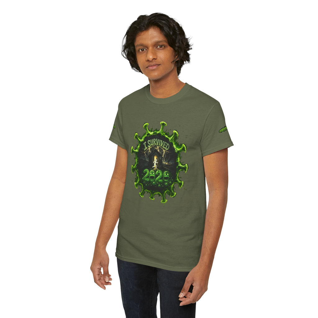 I Survived 2020 — Director's Cut S1:E1 "COVID-19: The Coronavirus" | Pandemic Edition Tee Unisex Garment-Dyed T-shirt (SPECIAL EDITION)