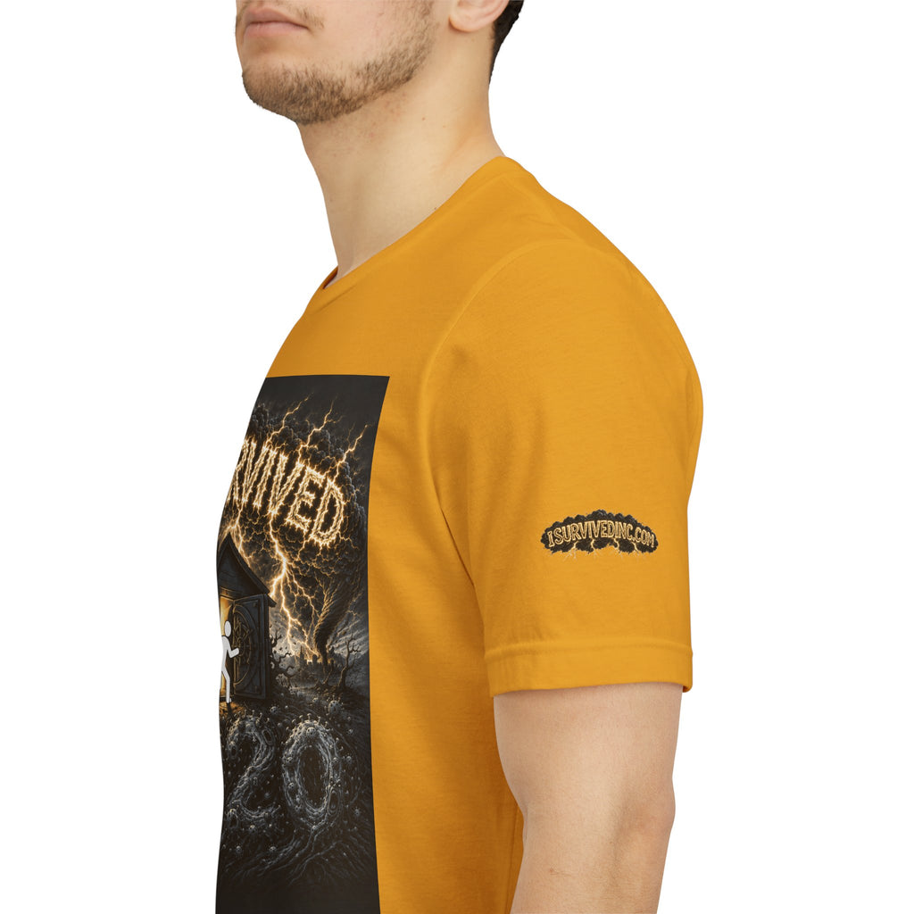 I Survived 2020 — Original Design Teaser Tee | Season 1 Premiere Drop Unisex Jersey Short Sleeve Tee