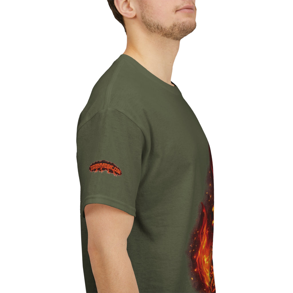 I Survived 2020 — Director's Cut S2:E1 "Berry Creek" | Wildfire Edition Memorial Unisex Heavy Cotton Tee (SPECIAL EDITION)
