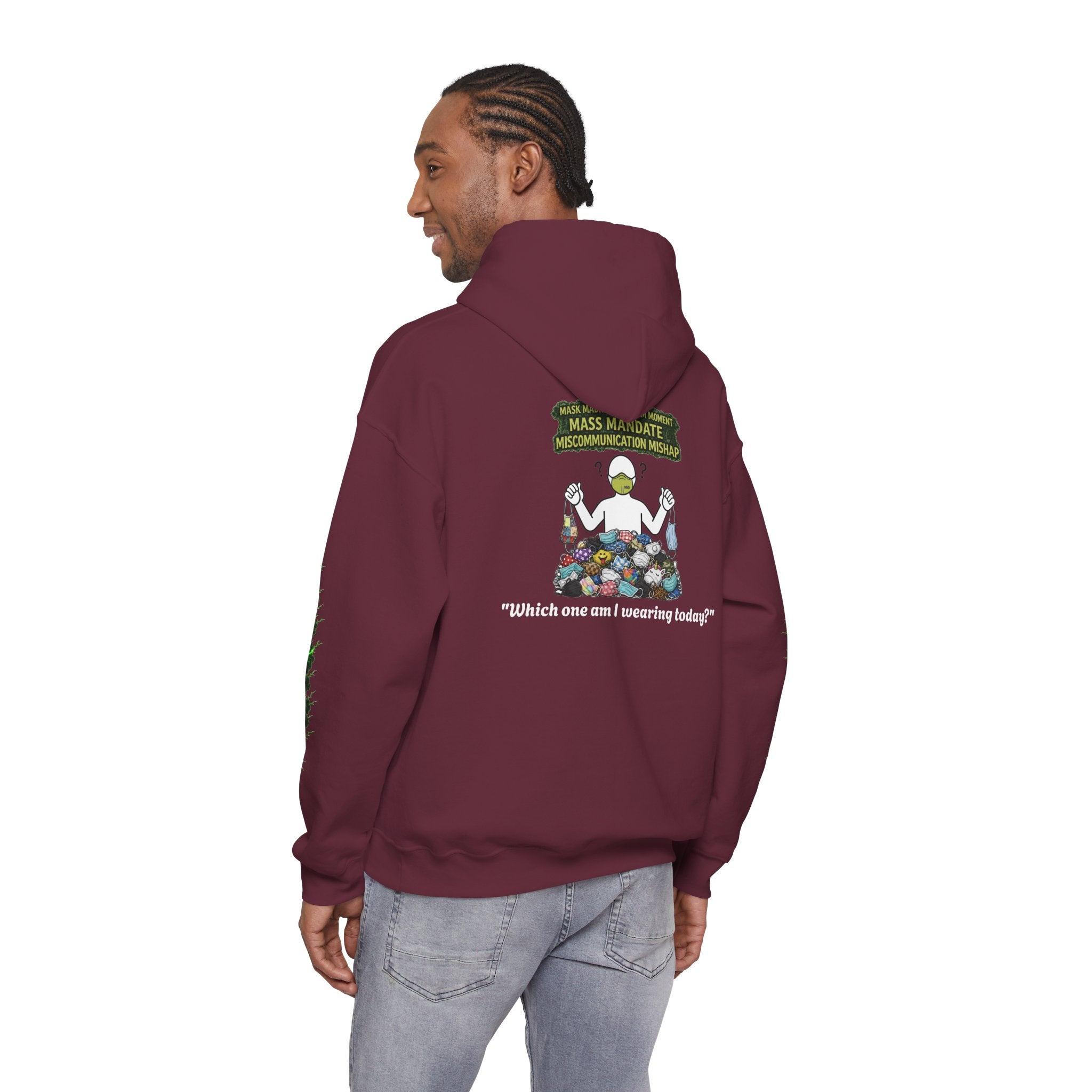 I Survived 2020 — Director's Cut S1:E4 "Mask Madness Mayhem Moment" | Pandemic Edition Hoodie Sweatshirt