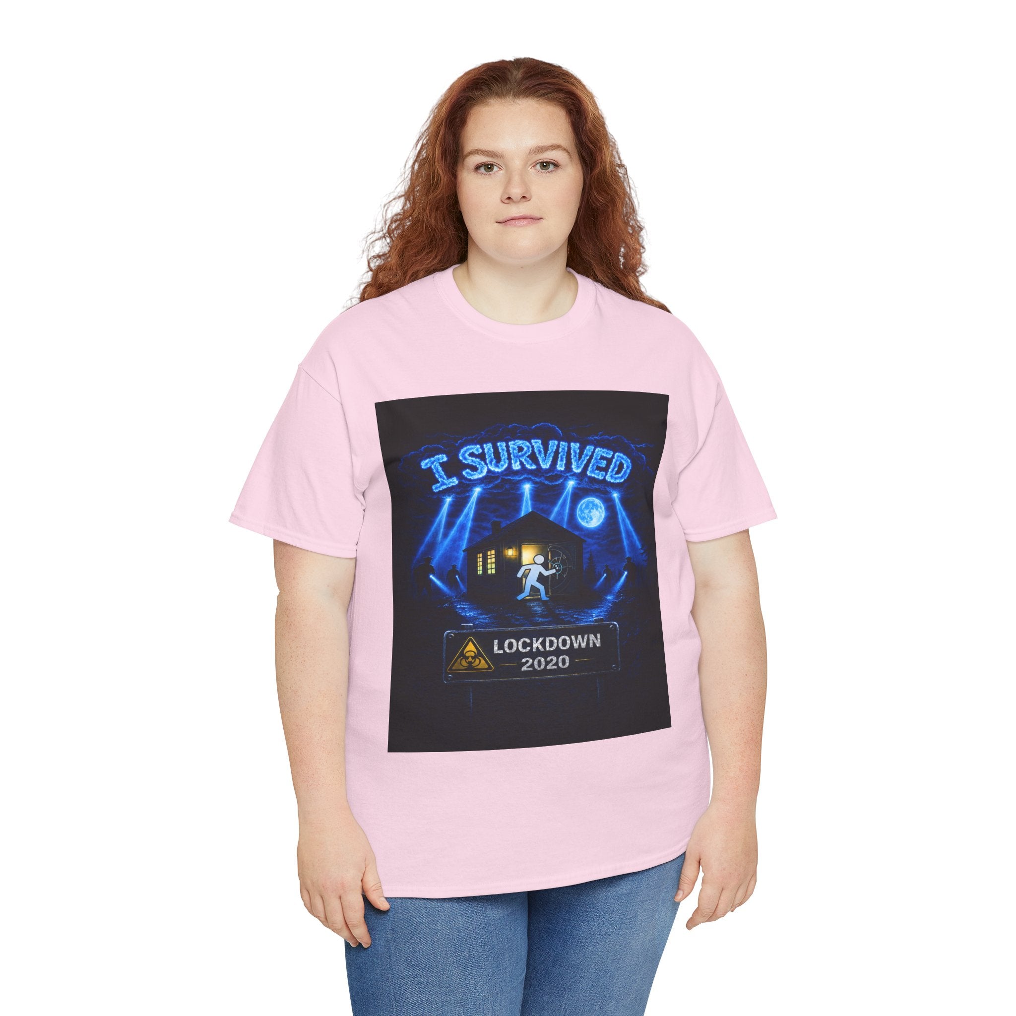 Copy of  I Survived 2020 — S3:E1 "Quarantine" | Lockdown Edition Documentary Unisex Heavy Cotton Tee