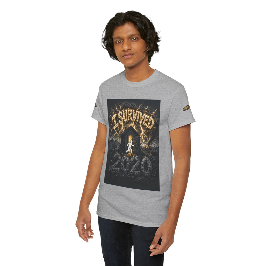 I Survived 2020 — Original PILOT Design: Special Edition Unisex Heavy Cotton Tee
