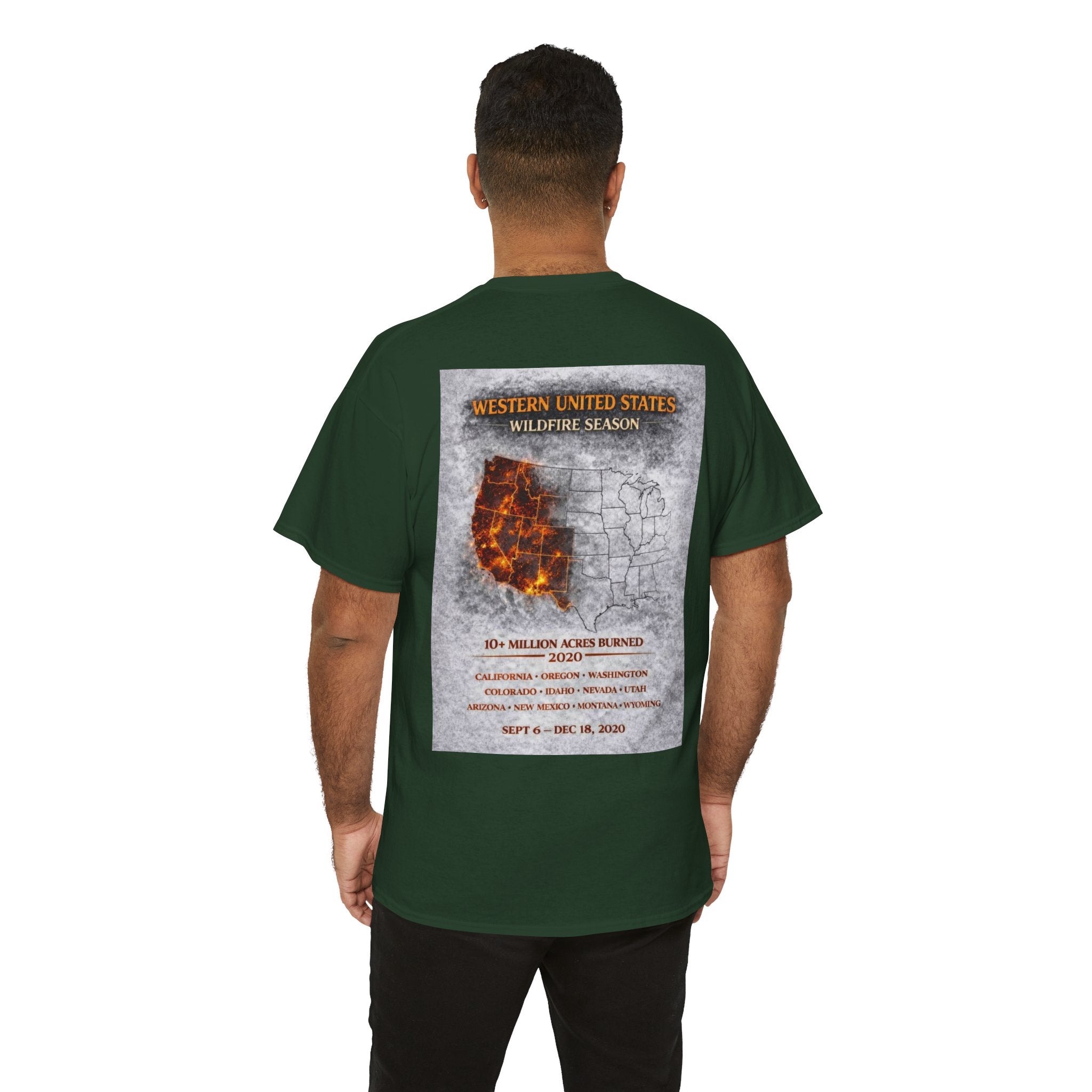 I Survived 2020 — WILDFIRES S2:E4: Director's Cut "Western U.S. Wildfire Season" Memorial Tee