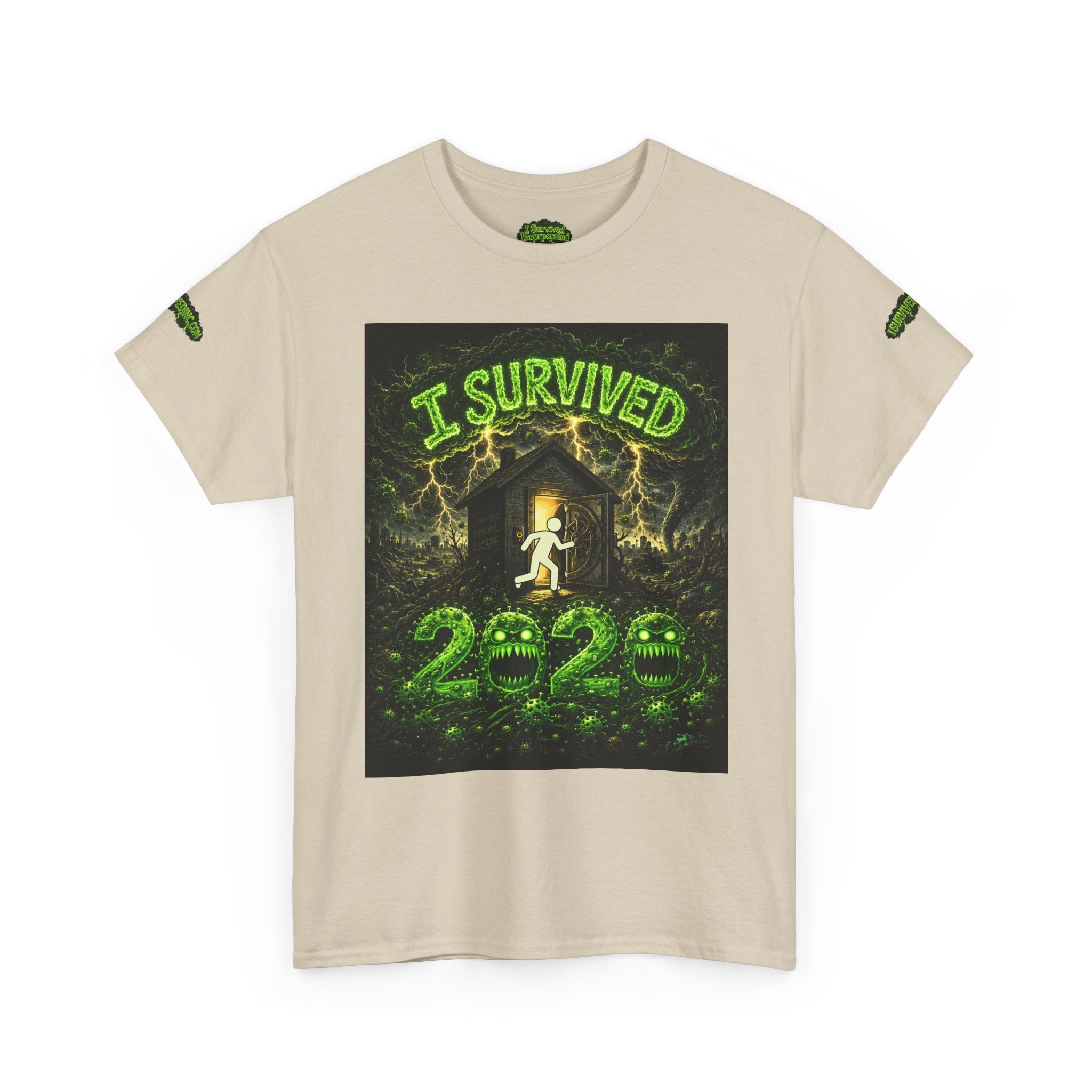 I Survived 2020 — S1:E4 "Mask Madness Mayhem Moment" | Pandemic Edition Unisex Heavy Cotton Tee (SPECIAL EDITION)