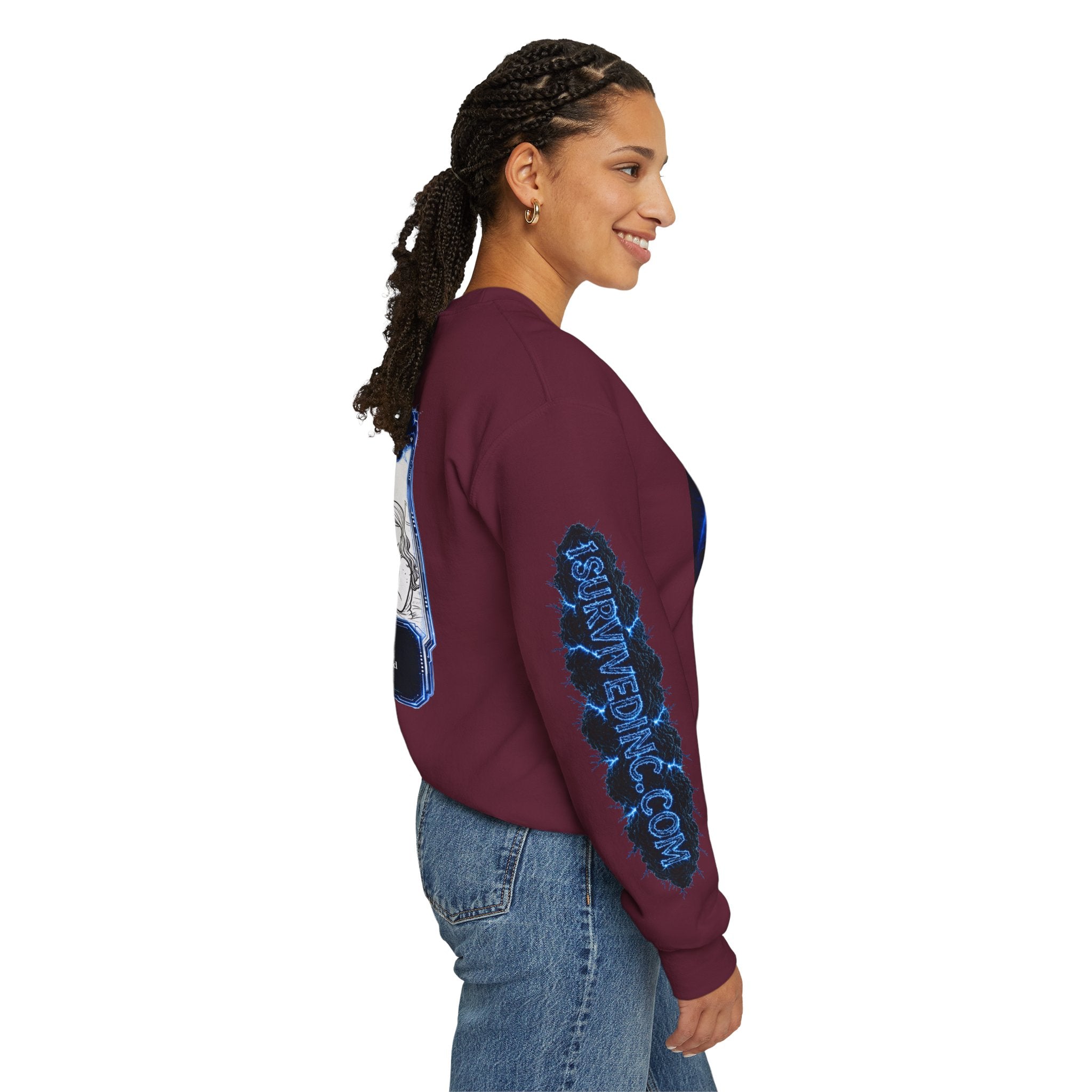 I Survived 2020 — LOCKDOWN S3:E2: Special Edition "Dating Under Lockdown" Unisex Heavy Blend™ Crewneck Sweatshirt