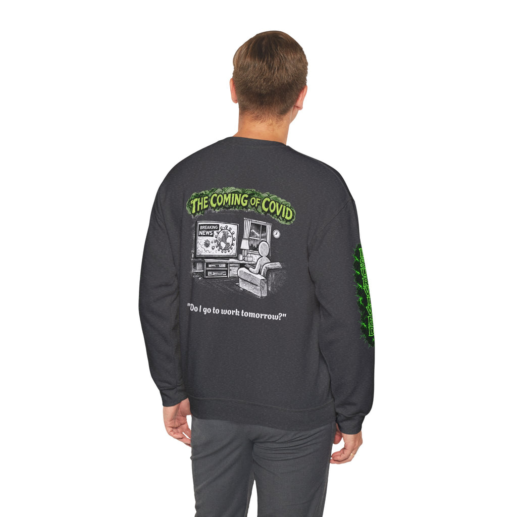 I Survived 2020 — Director's Cut S1:E2 "The Coming of COVID" | Pandemic Edition Unisex Heavy Blend™ Crewneck Sweatshirt