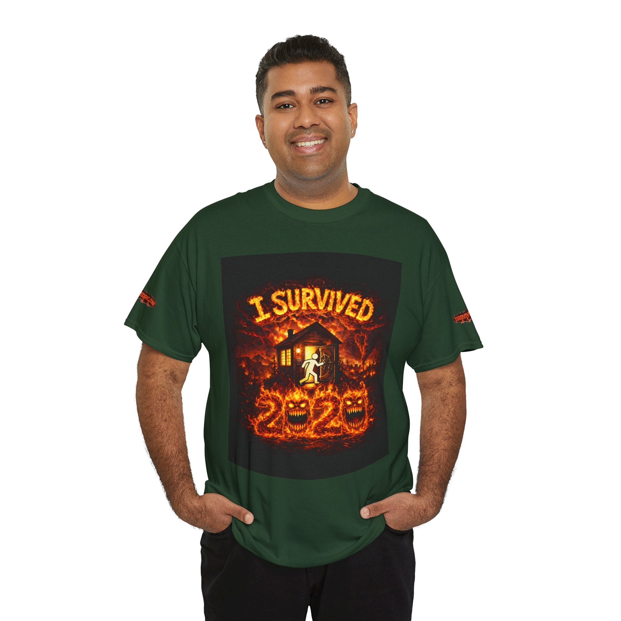 I Survived 2020 — S2:E1 "Berry Creek" | Wildfire Edition Memorial Unisex Heavy Cotton Tee (SPECIAL EDITION)