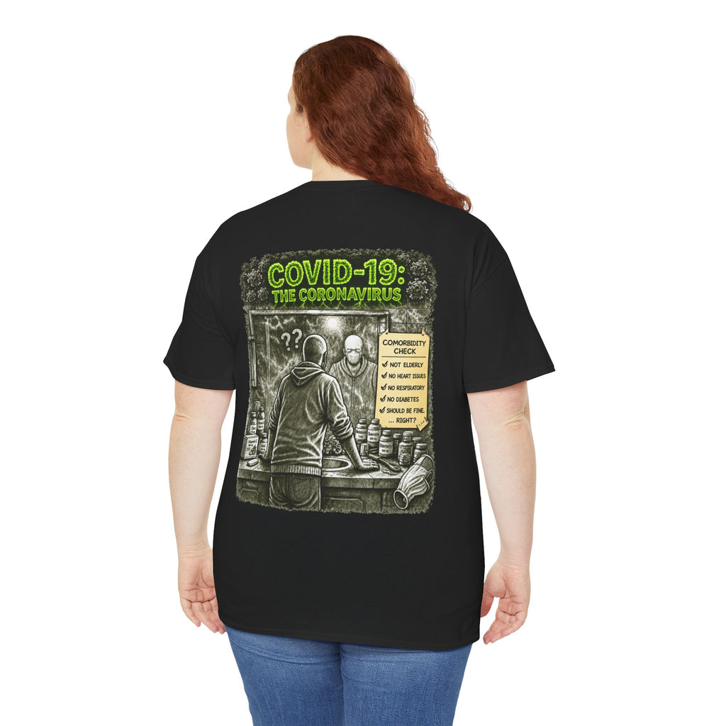 I Survived 2020 — PANDEMIC S1:E1: Director's Cut "COVID-19: The Coronavirus" Unisex Heavy Cotton Tee