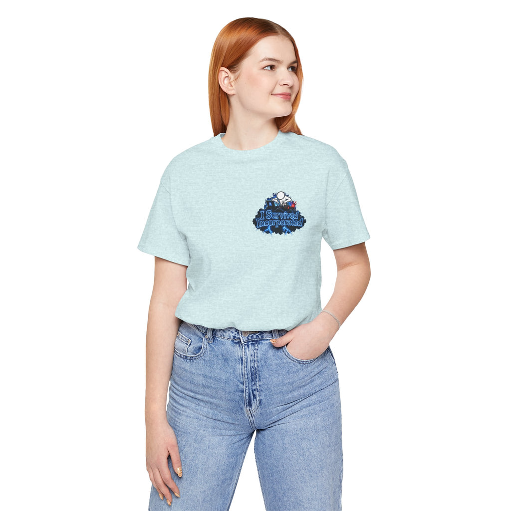 I Survived 2020 — "Please Stand By" Test Pattern Tee Lockdown Summer Exclusive Unisex Jersey Short Sleeve Tee