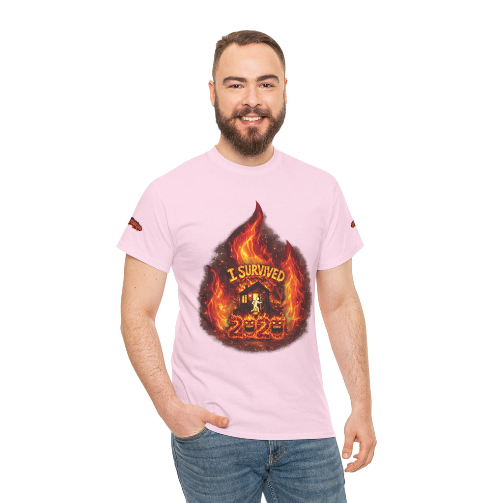 I Survived 2020 — Director's Cut S2:E1 "Berry Creek" | Wildfire Edition Memorial Unisex Heavy Cotton Tee (SPECIAL EDITION)