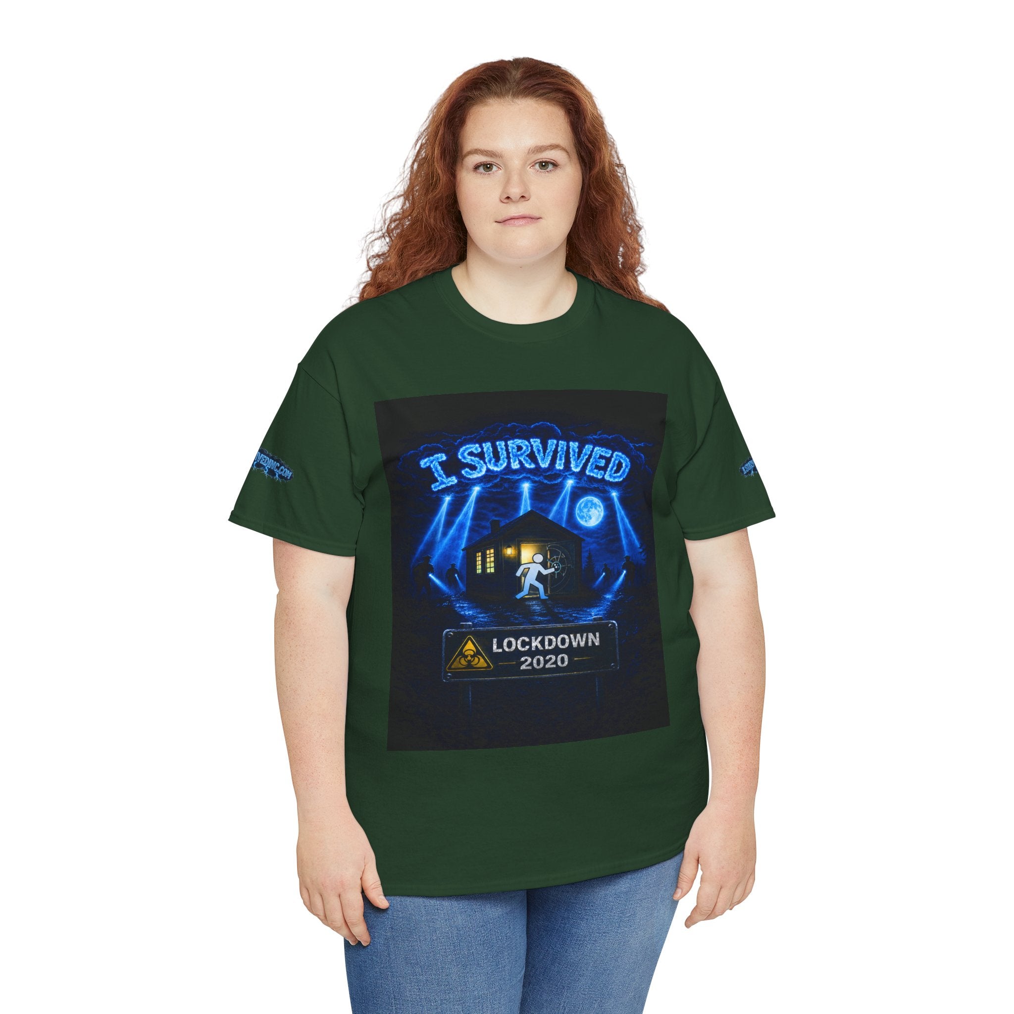 I Survived 2020 — S3:E3 "Remote Schooling" | Lockdown Edition Documentary Unisex Heavy Cotton Tee (SPECIAL EDITION)