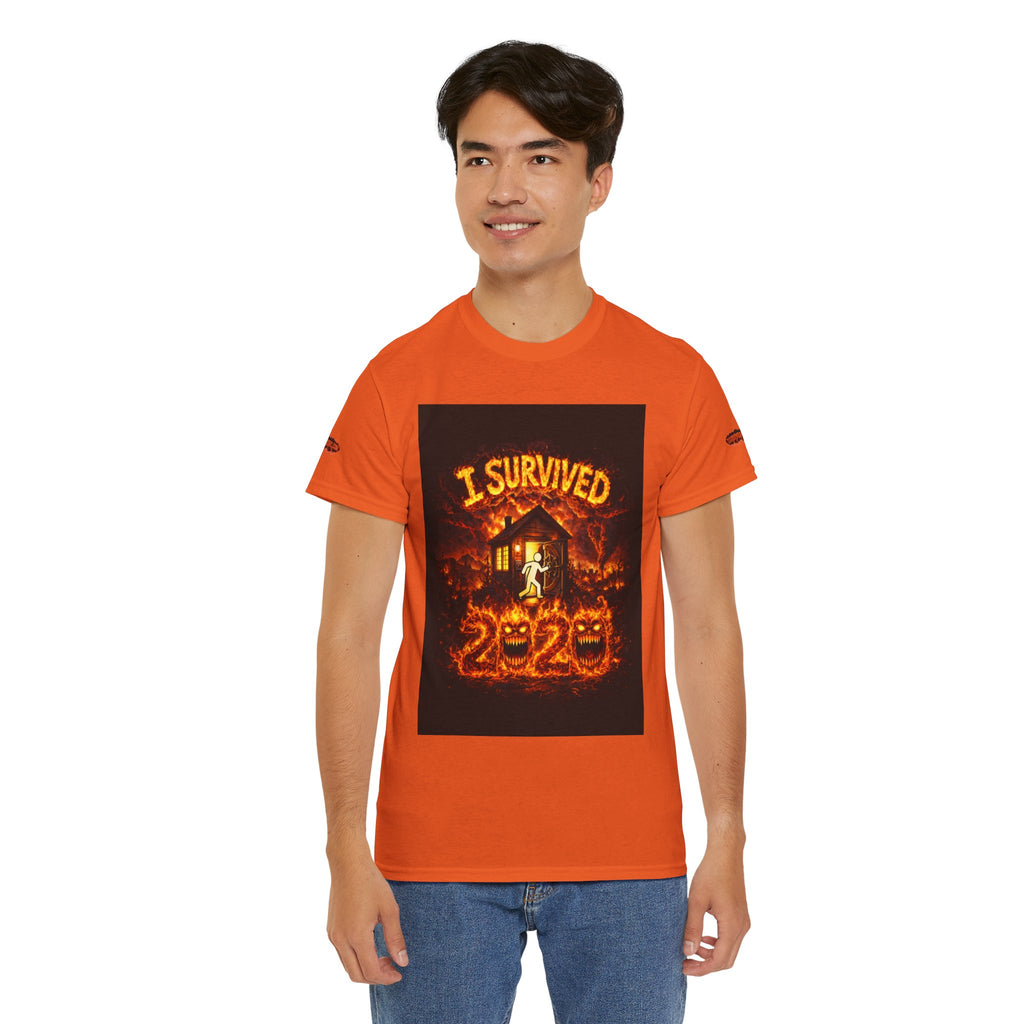 I Survived 2020 — S2:E4 "Western U.S. Wildfire Season" | Mid-Season Finale Pt. 1 | Wildfire Edition Memorial Unisex Heavy Cotton Tee (SPECIAL EDITION)