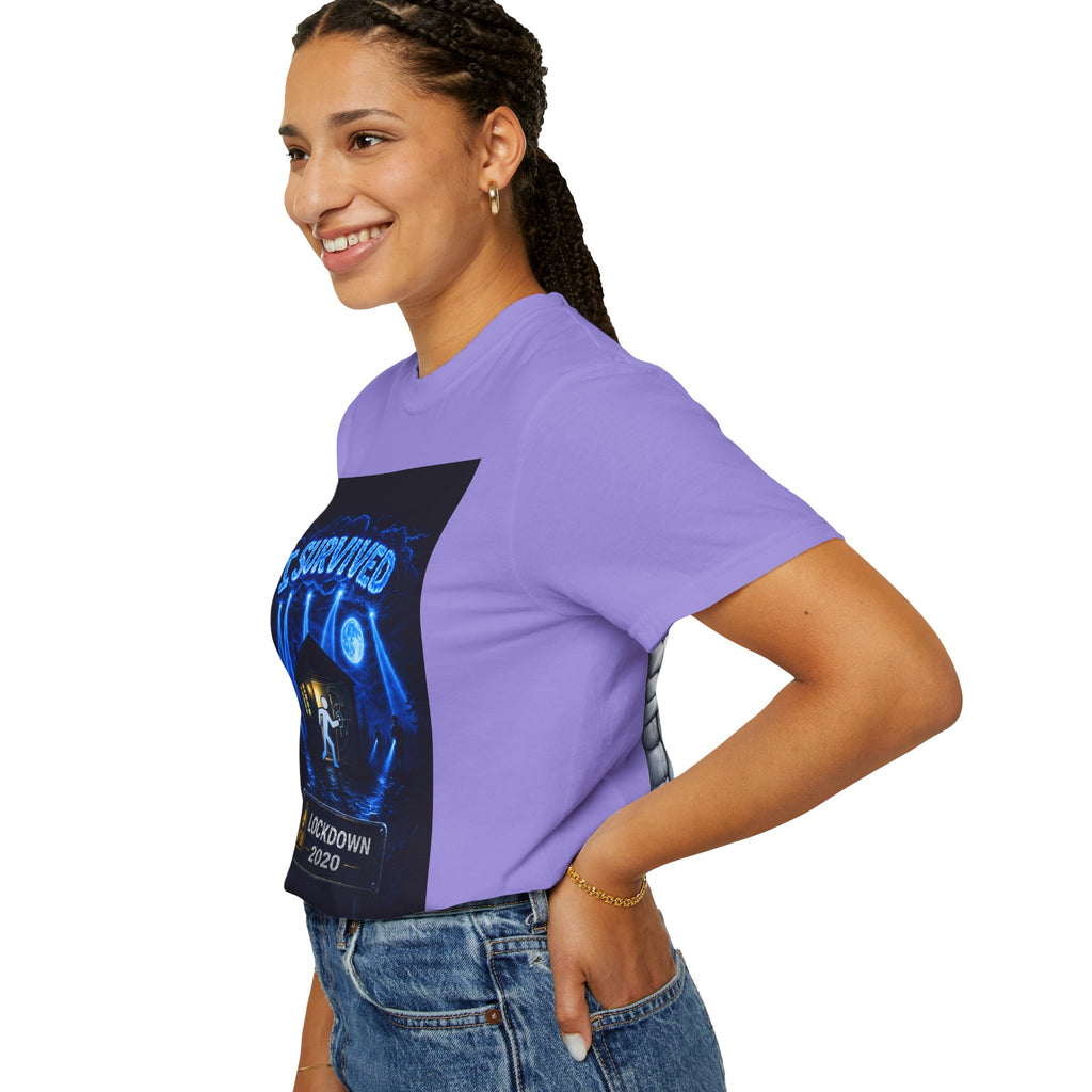 I Survived 2020 — LOCKDOWN S3:E1: "Quarantine" Unisex Garment-Dyed T-shirt