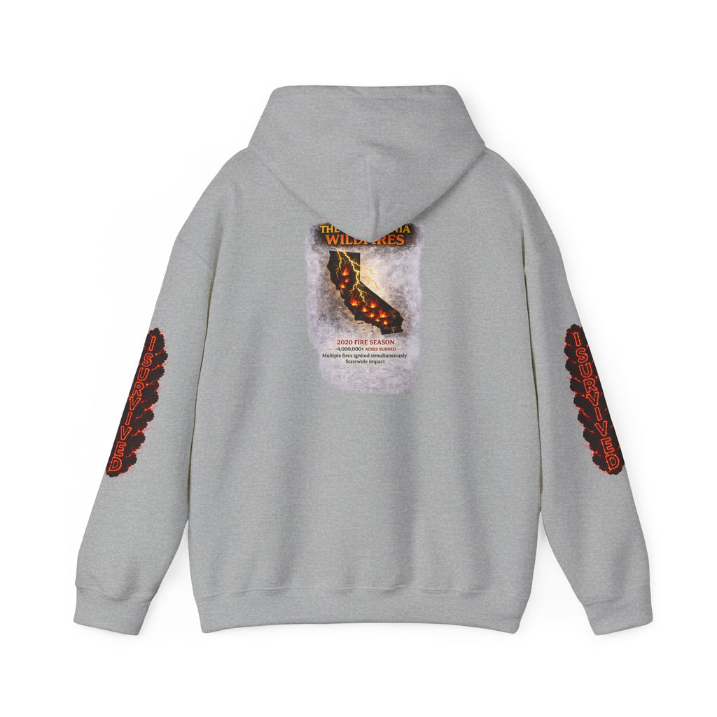I Survived 2020 — Director's Cut S2:E3 "The California Wildfires" | Wildfire Edition Memorial Hoodie Sweatshirt