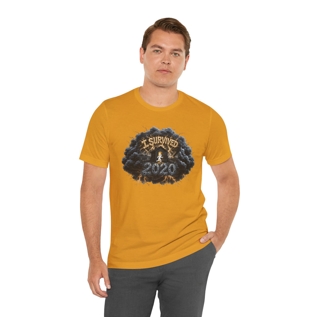 I Survived 2020 — Director's Cut Original Design Teaser Tee | Season 1 Premiere Drop Unisex Jersey Short Sleeve Tee