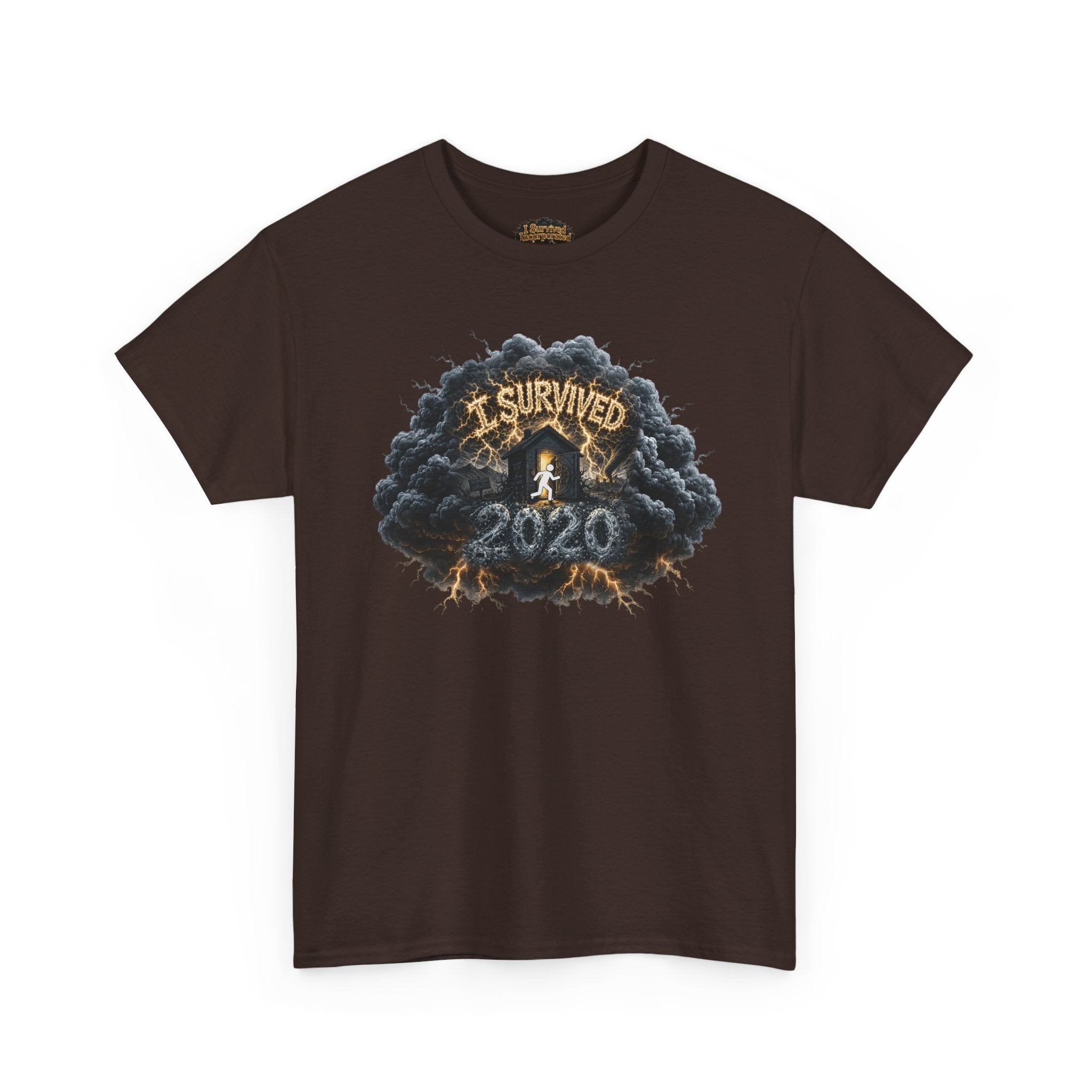 I Survived 2020 —  Deriector's Cut Original Design Teaser Tee | Season 1 Premiere Drop Unisex Heavy Cotton Tee