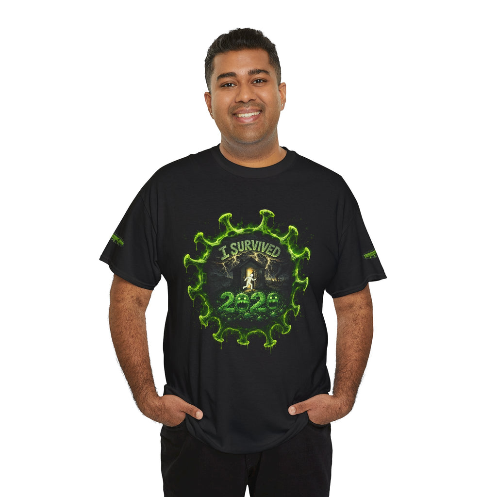 I Survived 2020 — Director's Cut S1:E2 "The Coming of COVID" | Pandemic Edition Unisex Heavy Cotton Tee (SPECIAL EDITION)