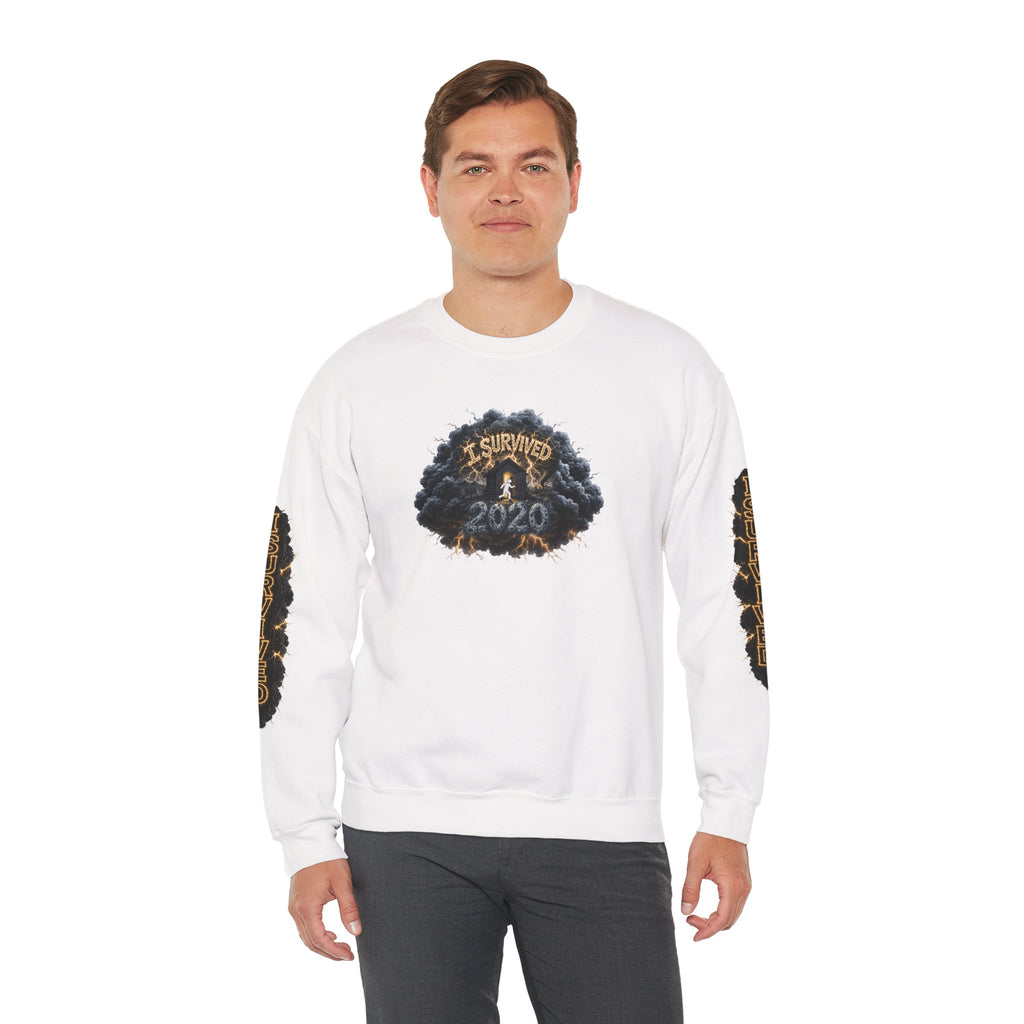 I Survived 2020 — Original PILOT Design: Director's Cut Special Edition Unisex Heavy Blend™ Crewneck Sweatshirt