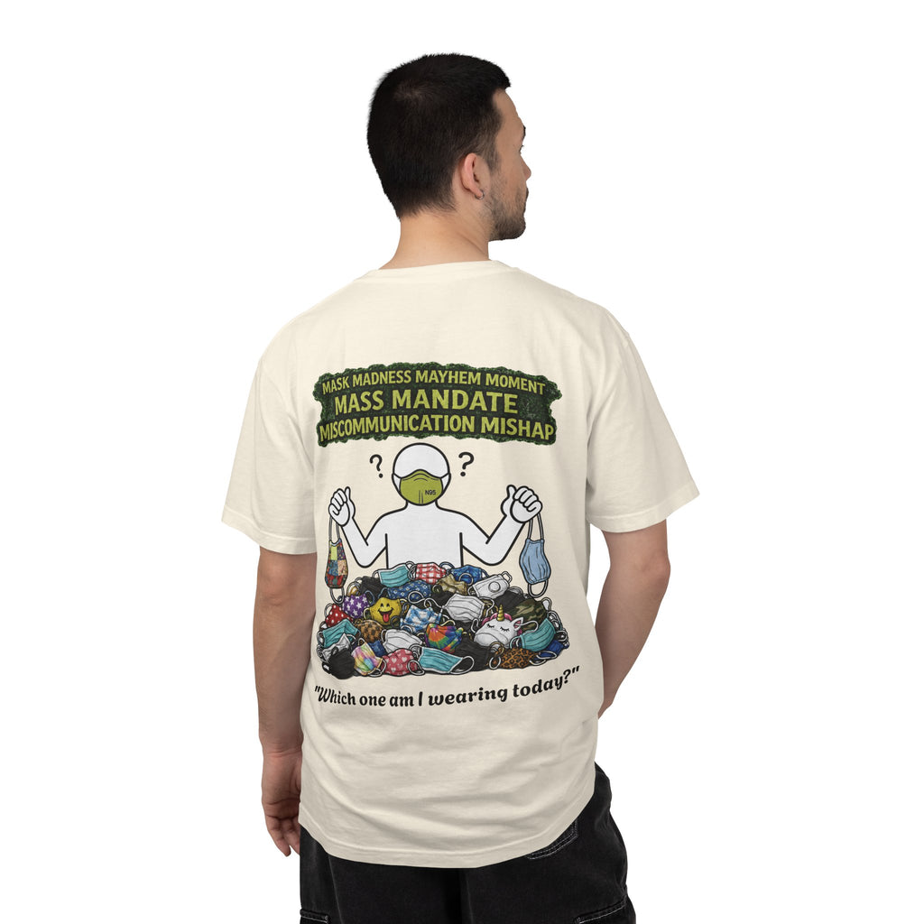 I Survived 2020 — Director's Cut S1:E4 "Mask Madness Mayhem Moment" | Pandemic Edition Unisex Garment-Dyed T-shirt