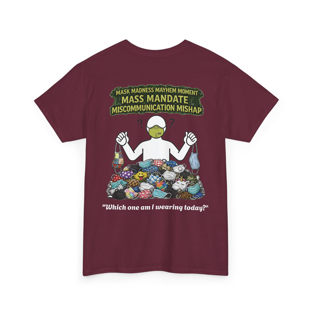 I Survived 2020 — Director's Cut S1:E4 "Mask Madness Mayhem Moment" | Pandemic Edition Unisex Heavy Cotton Tee