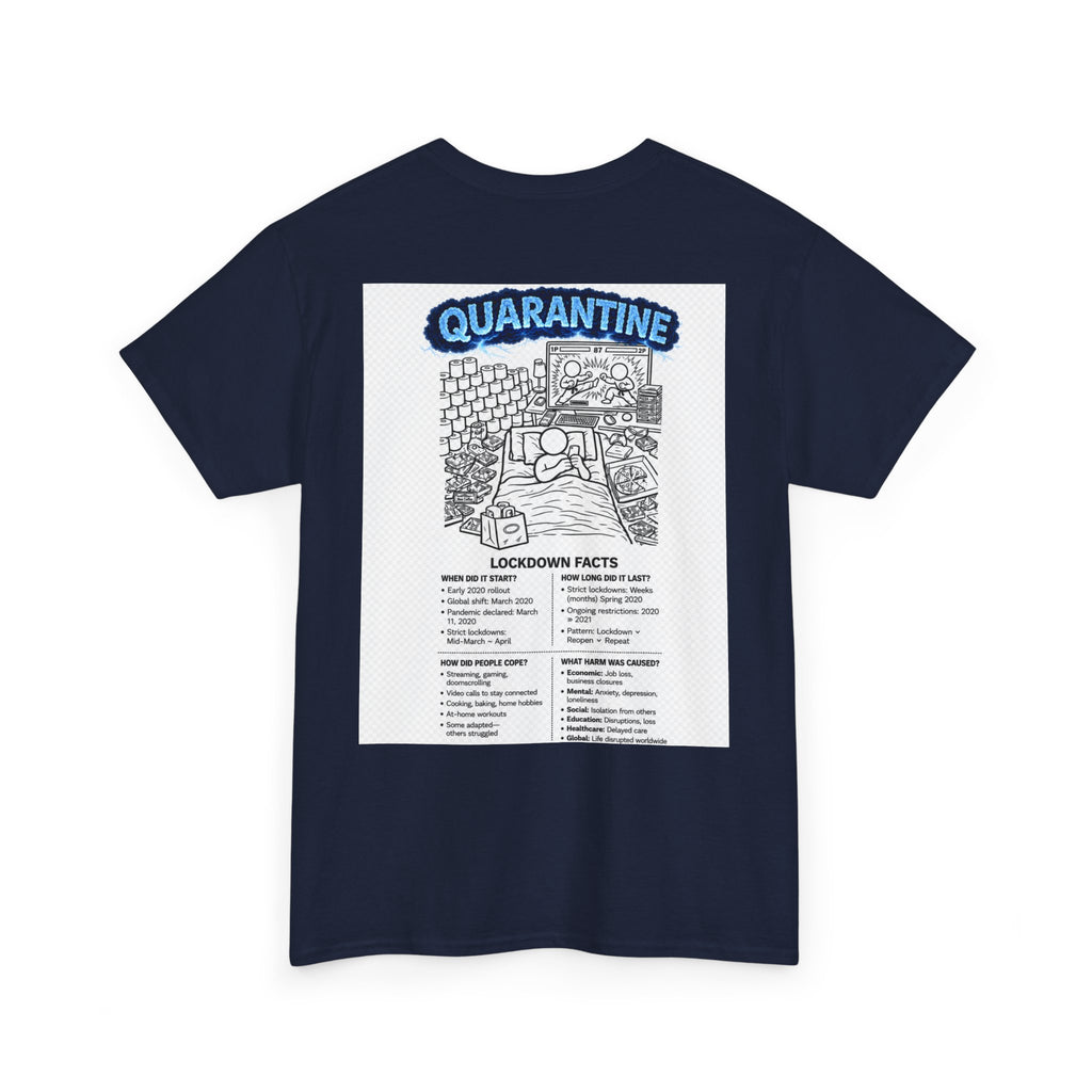 I Survived 2020 — S3:E1 "Quarantine" | Lockdown Edition Documentary Unisex Heavy Cotton Tee