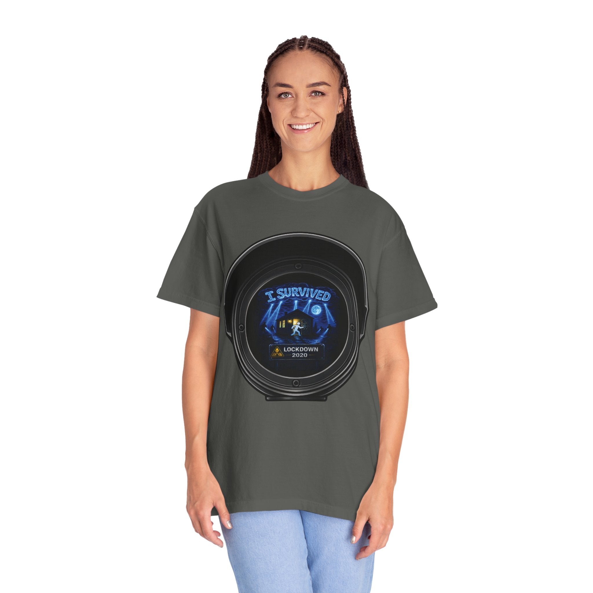 I Survived 2020 — Director's Cut S3:E2 "Dating Under Lockdown" | Lockdown Edition Documentary Unisex Garment-Dyed T-shirt