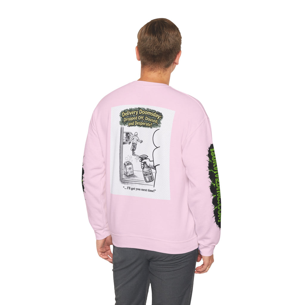 I Survived 2020 — S1:E5 "Delivery Doomsday" | Pandemic Edition Unisex Heavy Blend™ Crewneck Sweatshirt