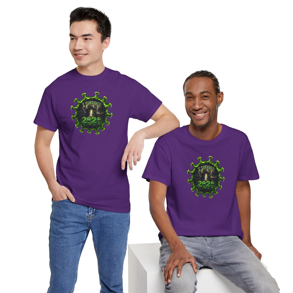 I Survived 2020 — PANDEMIC S1:E3: Director's Cut "The Jab!" Unisex Heavy Cotton Tee