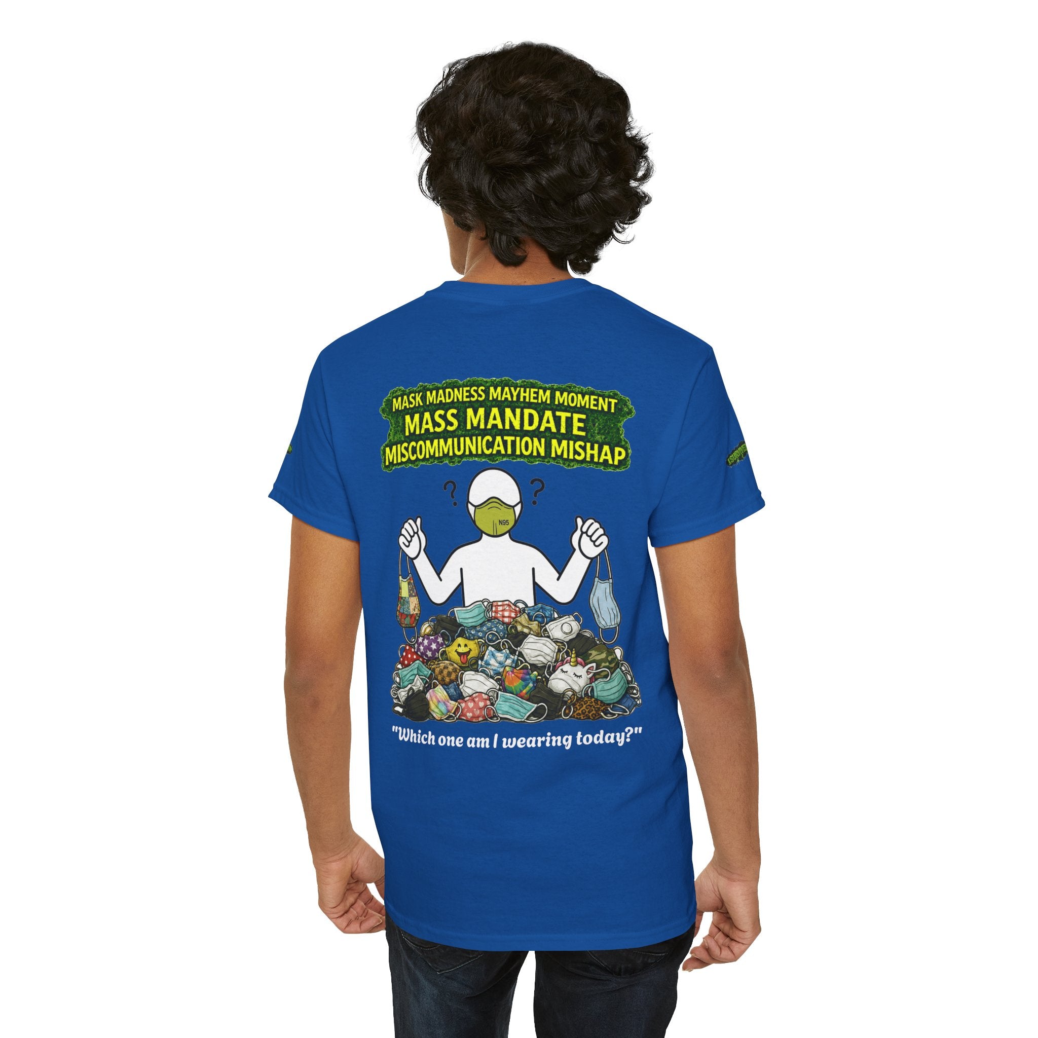 I Survived 2020 — PANDEMIC S1:E4: Special Edition "Mask Madness" Unisex Heavy Cotton Tee