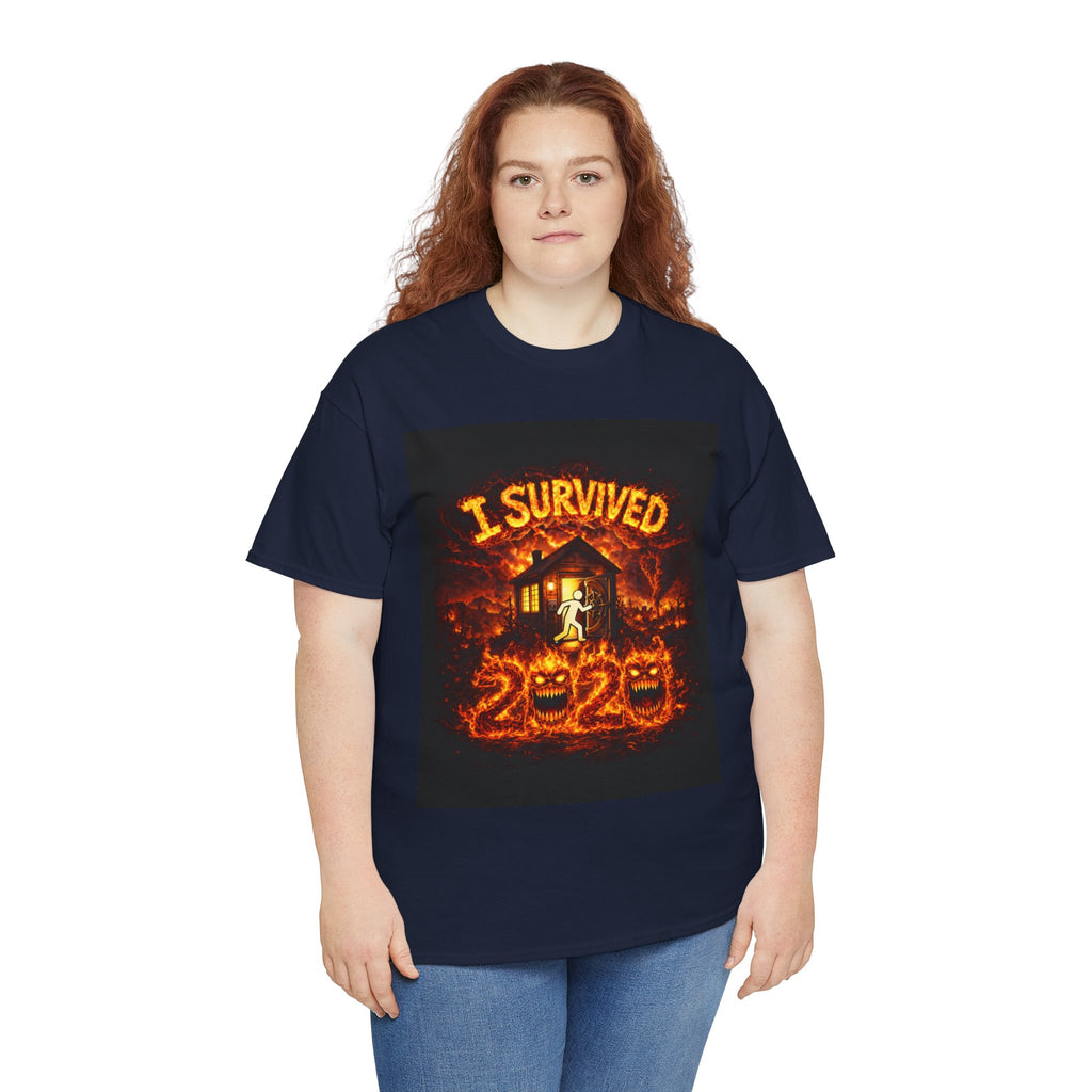 I Survived 2020 — S2:E3 "The California Wildfires" | Wildfire Edition Memorial Unisex Heavy Cotton Tee