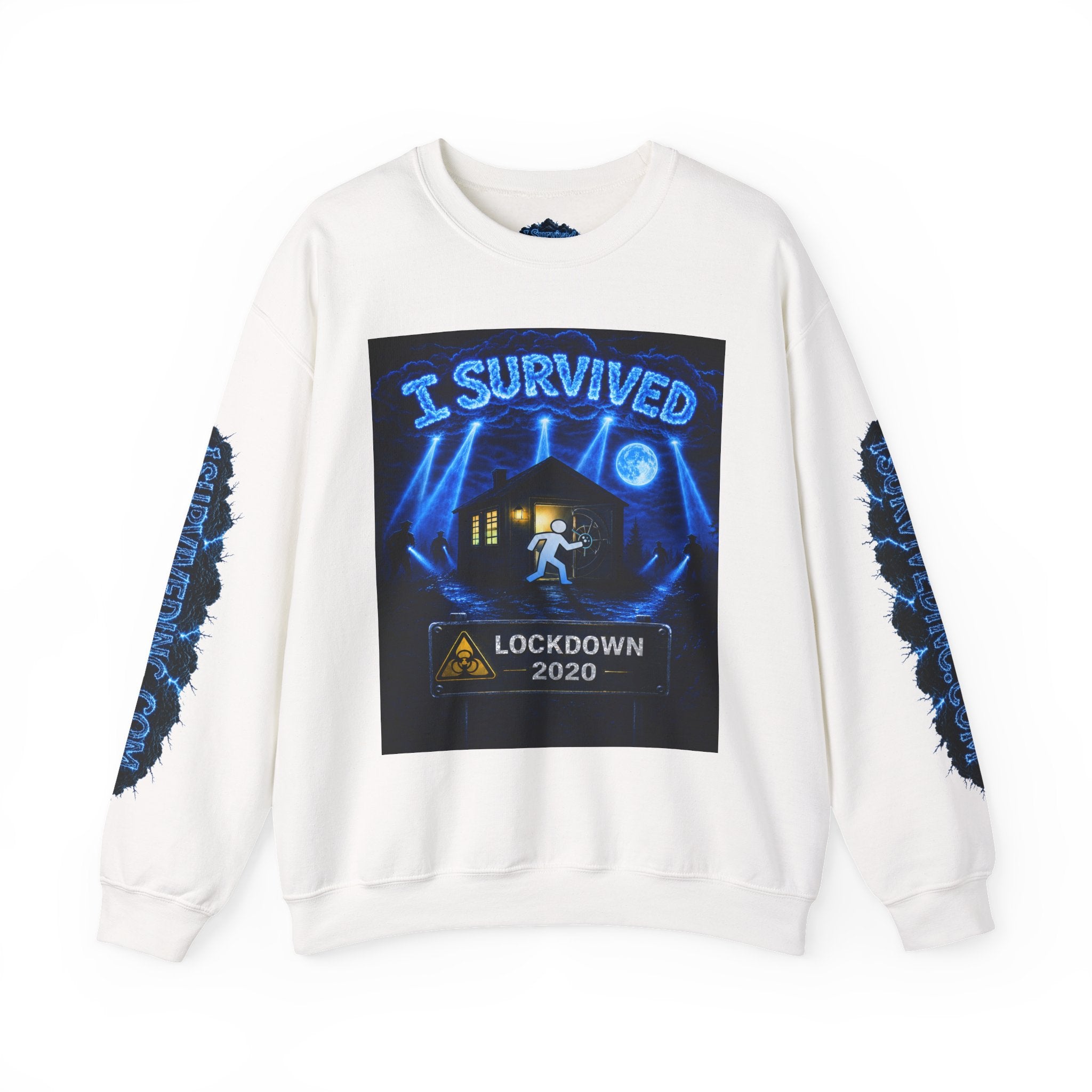I Survived 2020 — S3:E4 "Working From Home" | Mid-Season Finale Pt. 1 | Lockdown Edition Documentary Unisex Heavy Blend™ Crewneck Sweatshirt