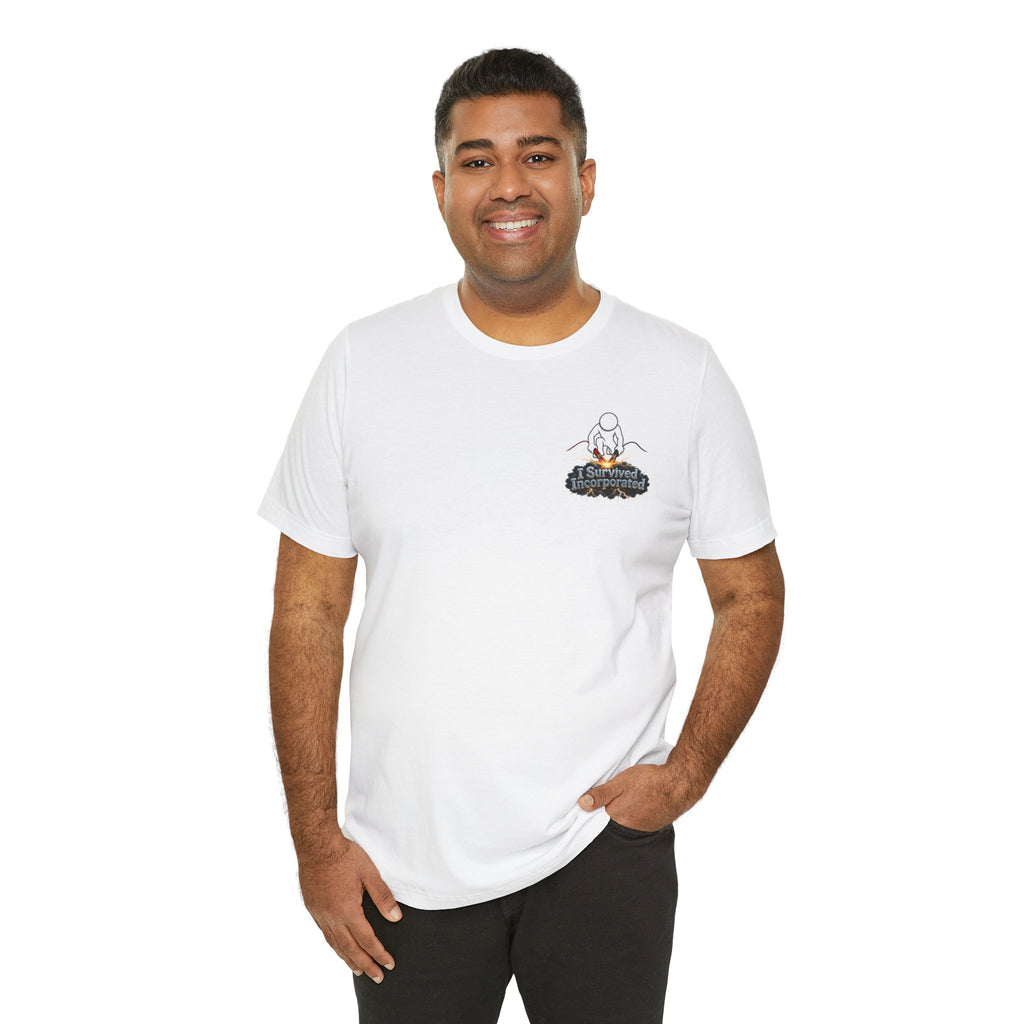 I Survived 2020 — "Please Stand By" Test Pattern Tee Summer Premier Unisex Jersey Short Sleeve Tee