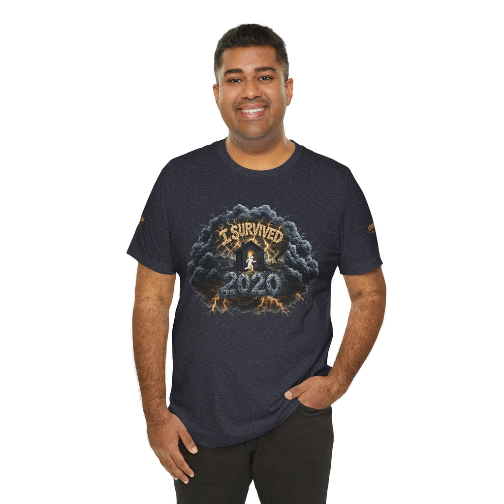 I Survived 2020 — Director's Cut Original Design Teaser Tee | Season 1 Premiere Drop Unisex Jersey Short Sleeve Tee