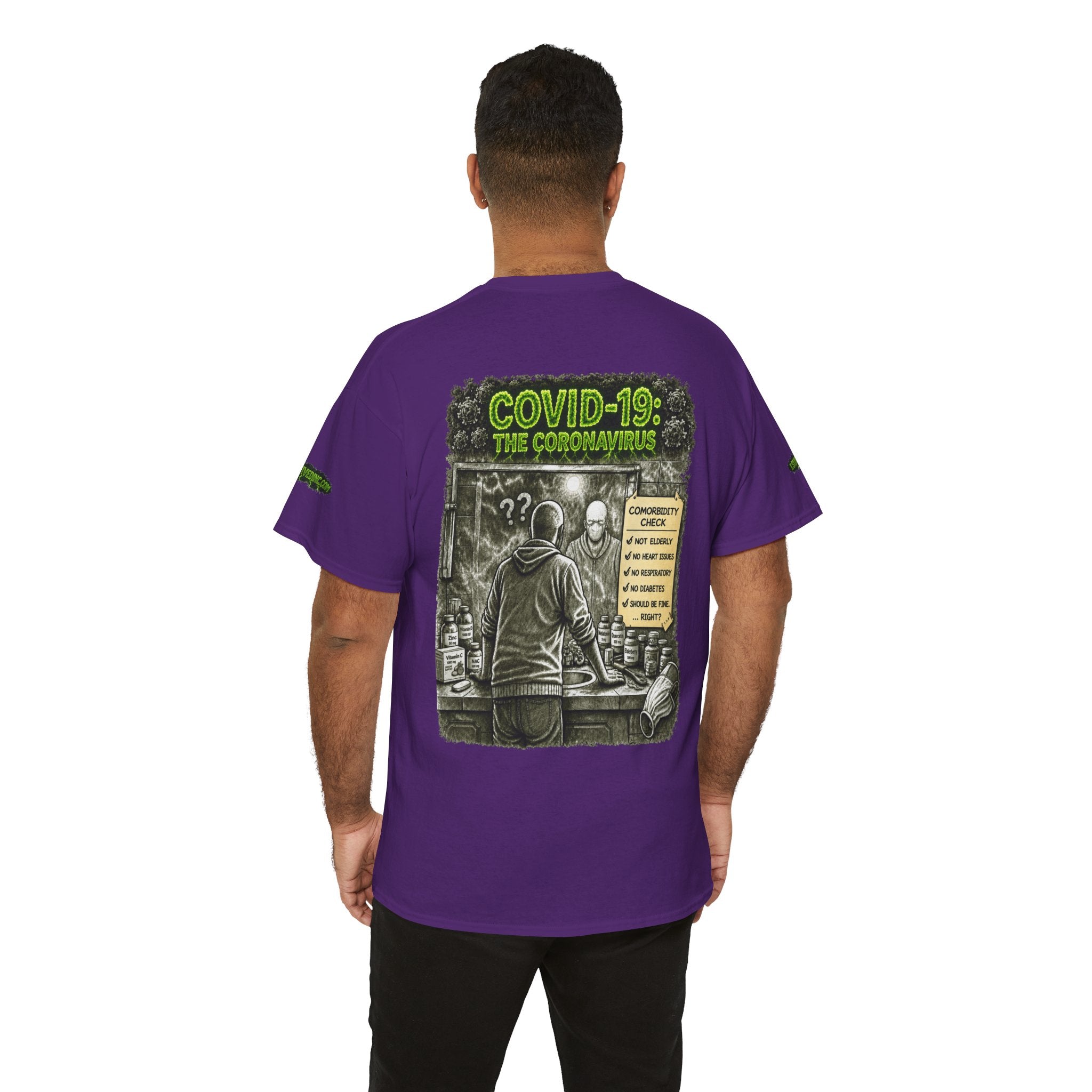 I Survived 2020 — PANDEMIC S1:E1: Director's Cut Special Edition "COVID-19: The Coronavirus" Unisex Heavy Cotton Tee