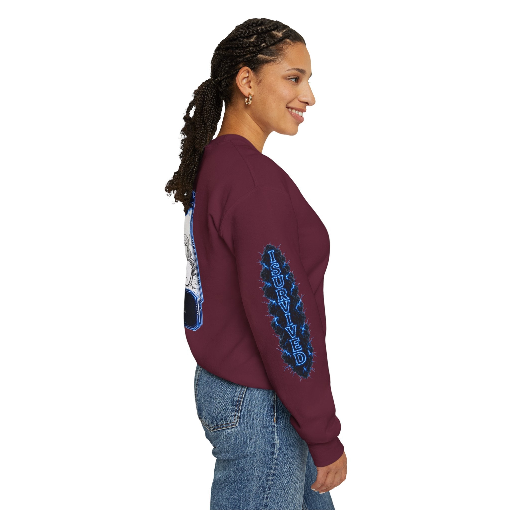 I Survived 2020 — LOCKDOWN S3:E2: Director's Cut Special Edition "Dating Under Lockdown" Unisex Heavy Blend™ Crewneck Sweatshirt