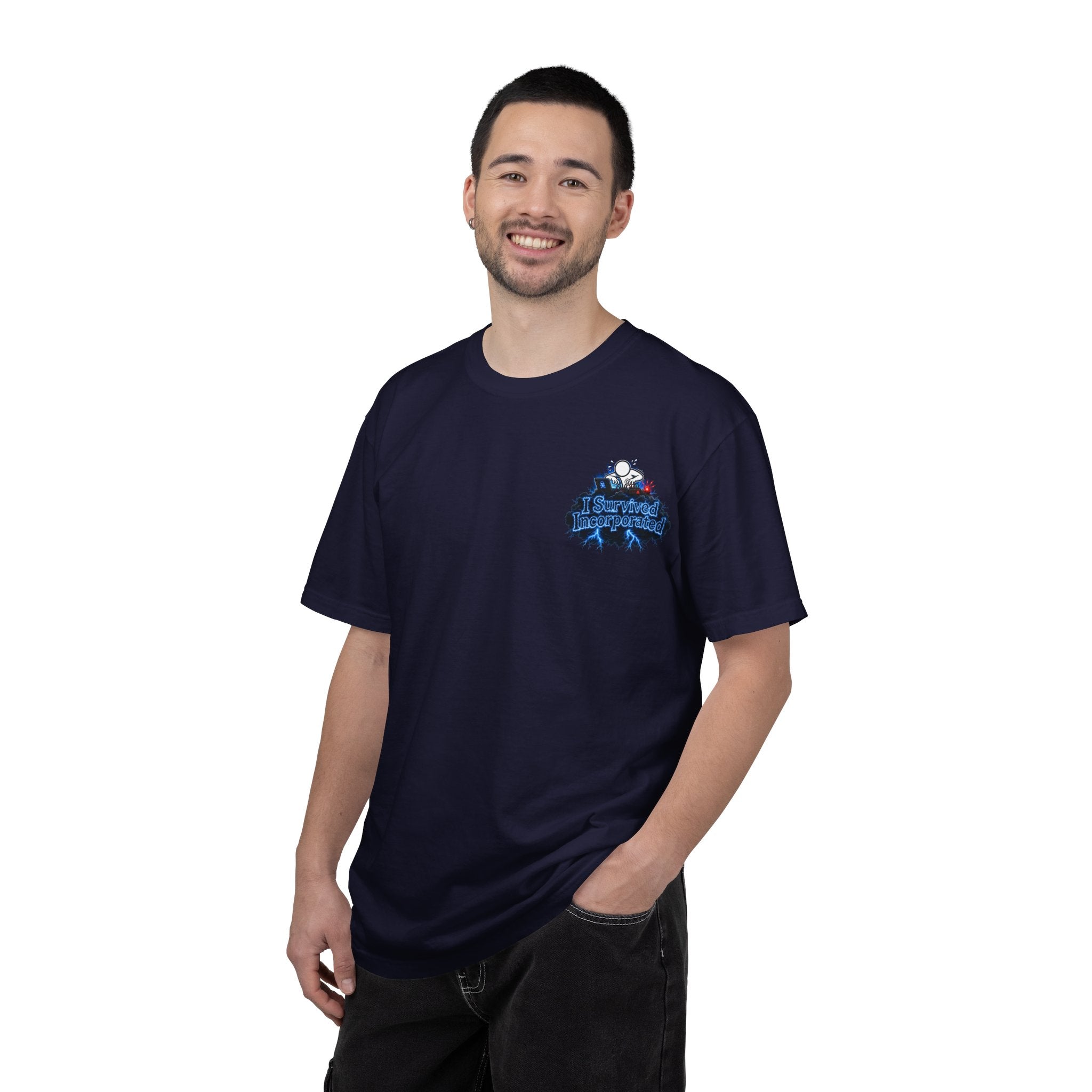 I Survived 2020 — "Please Stand By" Test Pattern Tee Lockdown Special Edition Summer Exclusive Unisex Garment-Dyed T-shirt
