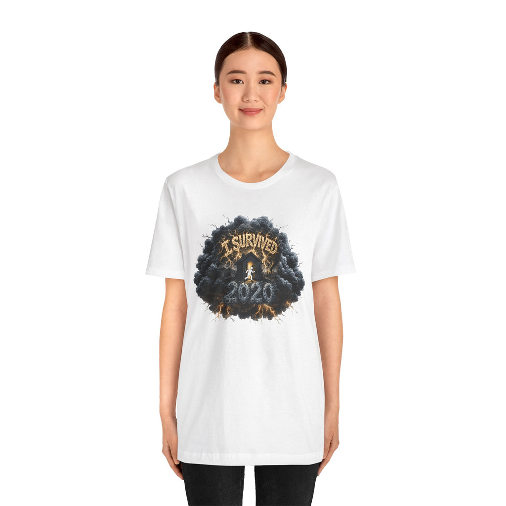 I Survived 2020 — Director's Cut Original Design Teaser Tee | Season 1 Premiere Drop Unisex Jersey Short Sleeve Tee