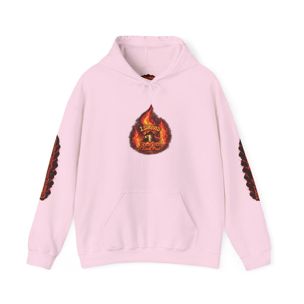I Survived 2020 — WILDFIRES S2:E4: Director's Cut "Western U.S. Wildfire Season" Memorial Hoodie