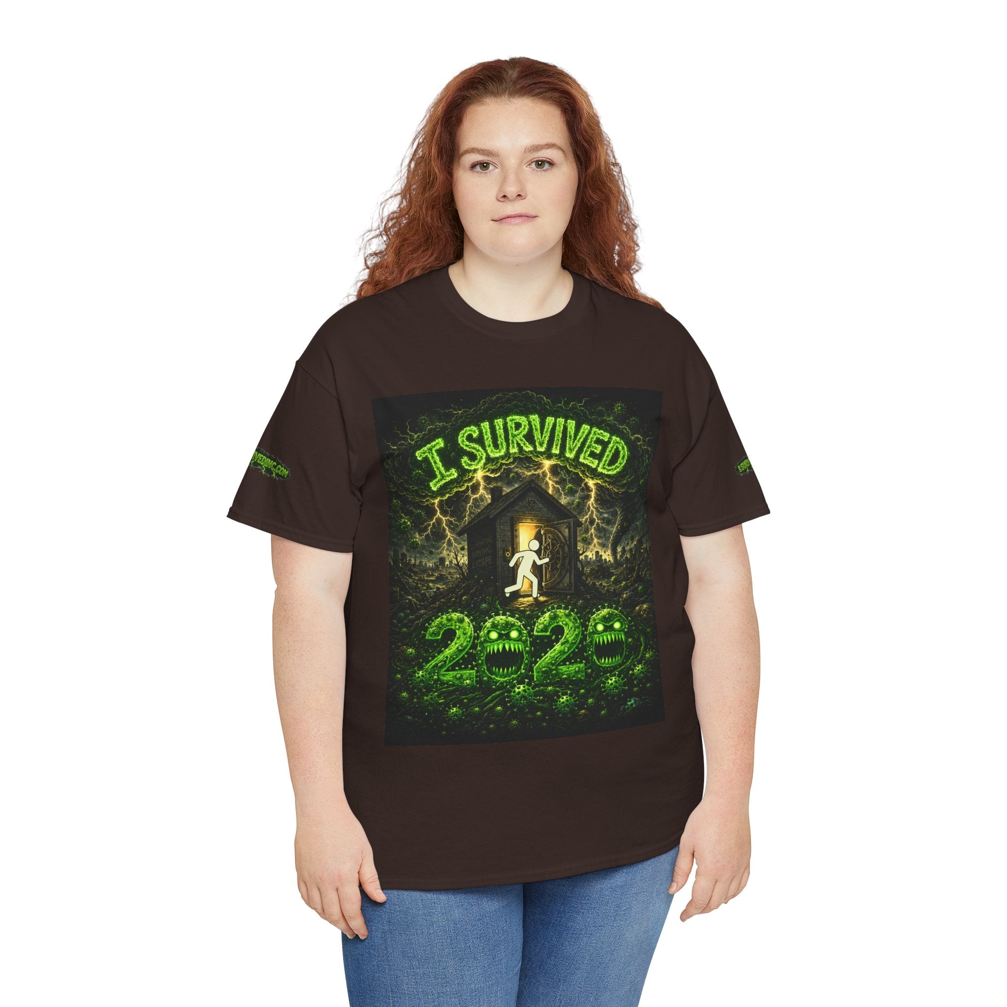 I Survived 2020 — S1:E1 "COVID-19: The Coronavirus" | Pandemic Edition Unisex Heavy Cotton Tee (SPECIAL EDITION)
